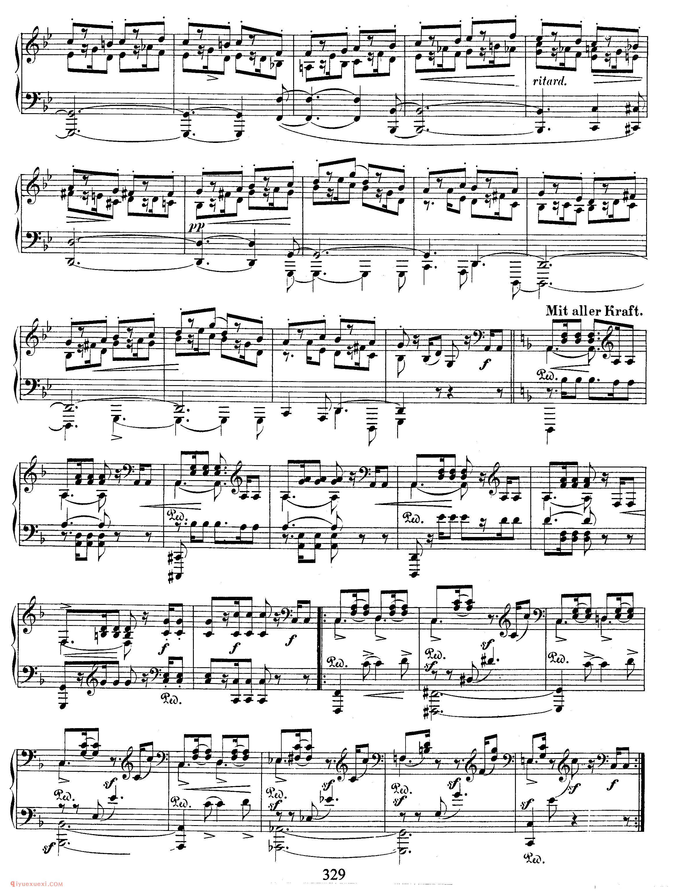 舒曼《克莱斯勒偶记》作品16_Schumann Kreisleriana Op.16_舒曼钢琴谱