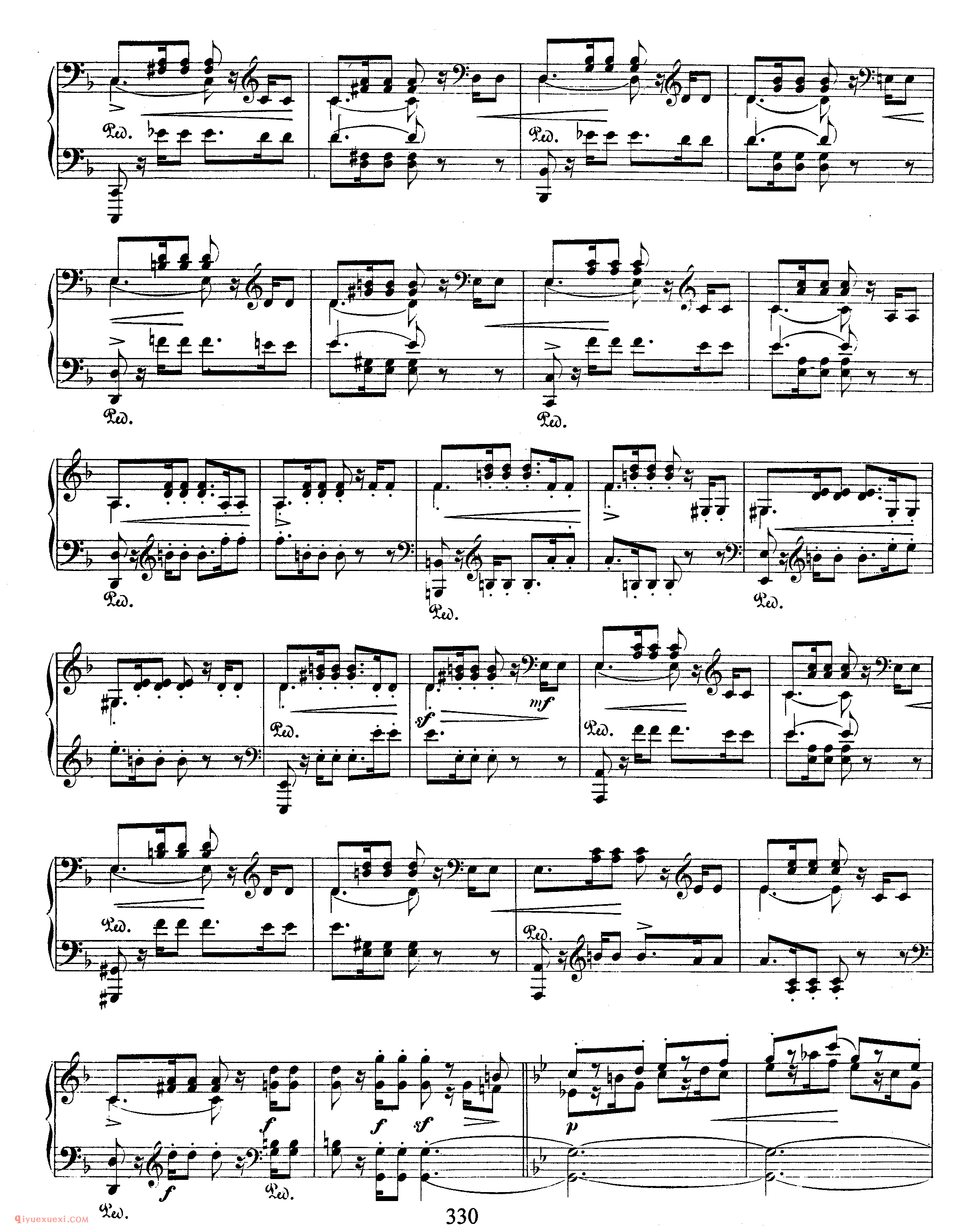 舒曼《克莱斯勒偶记》作品16_Schumann Kreisleriana Op.16_舒曼钢琴谱