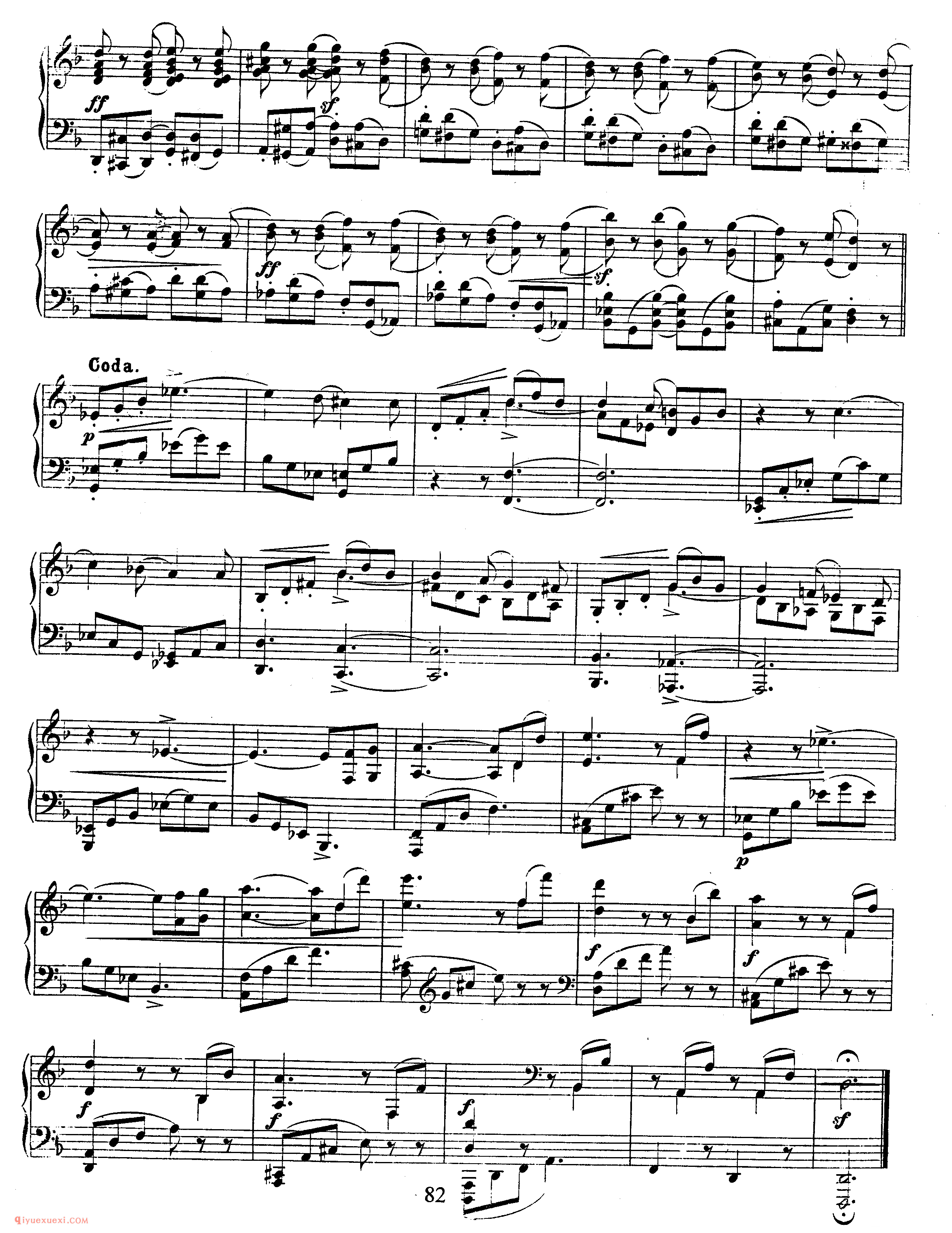 舒曼《大卫同盟舞曲》作品6_Schumann Davidsbundlertanze Op.6_舒曼钢琴谱