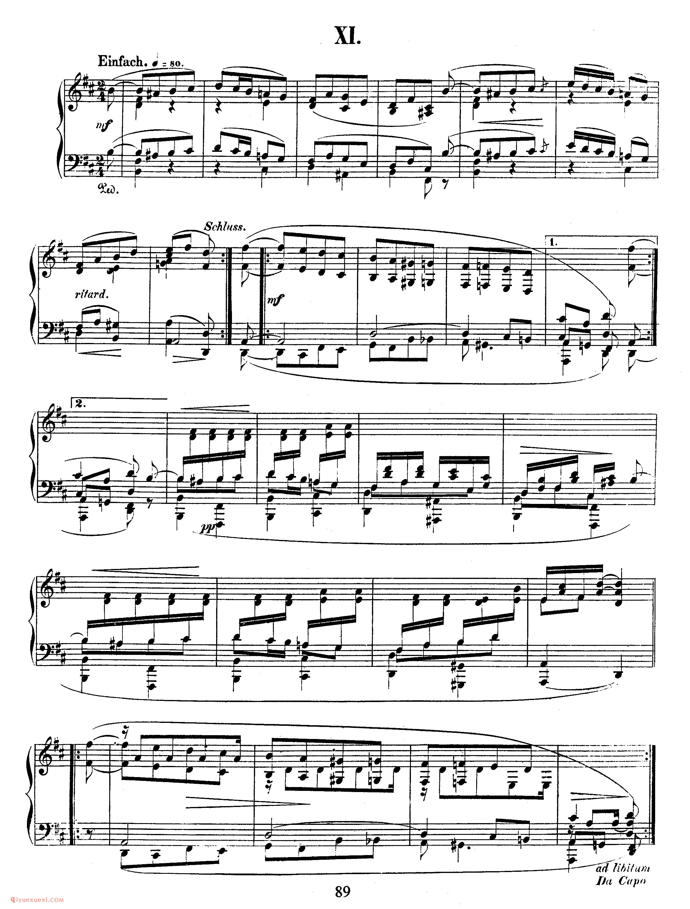 舒曼《大卫同盟舞曲》作品6_Schumann Davidsbundlertanze Op.6_舒曼钢琴谱