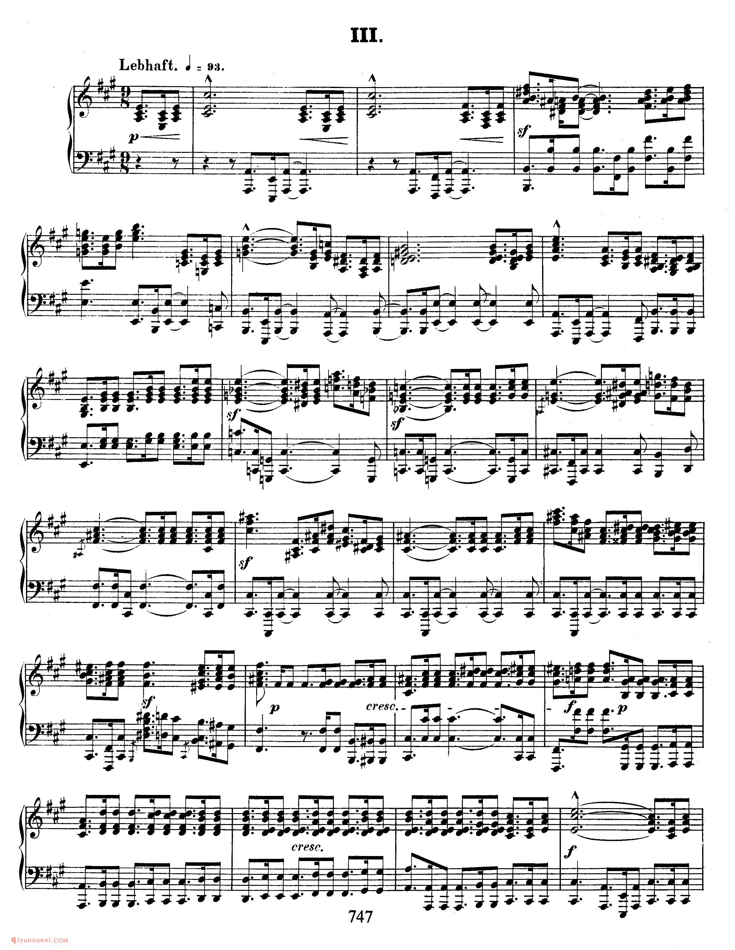 舒曼《拂晓之歌》作品133_Schumann Gesange der Fruhe Op.133_舒曼钢琴谱