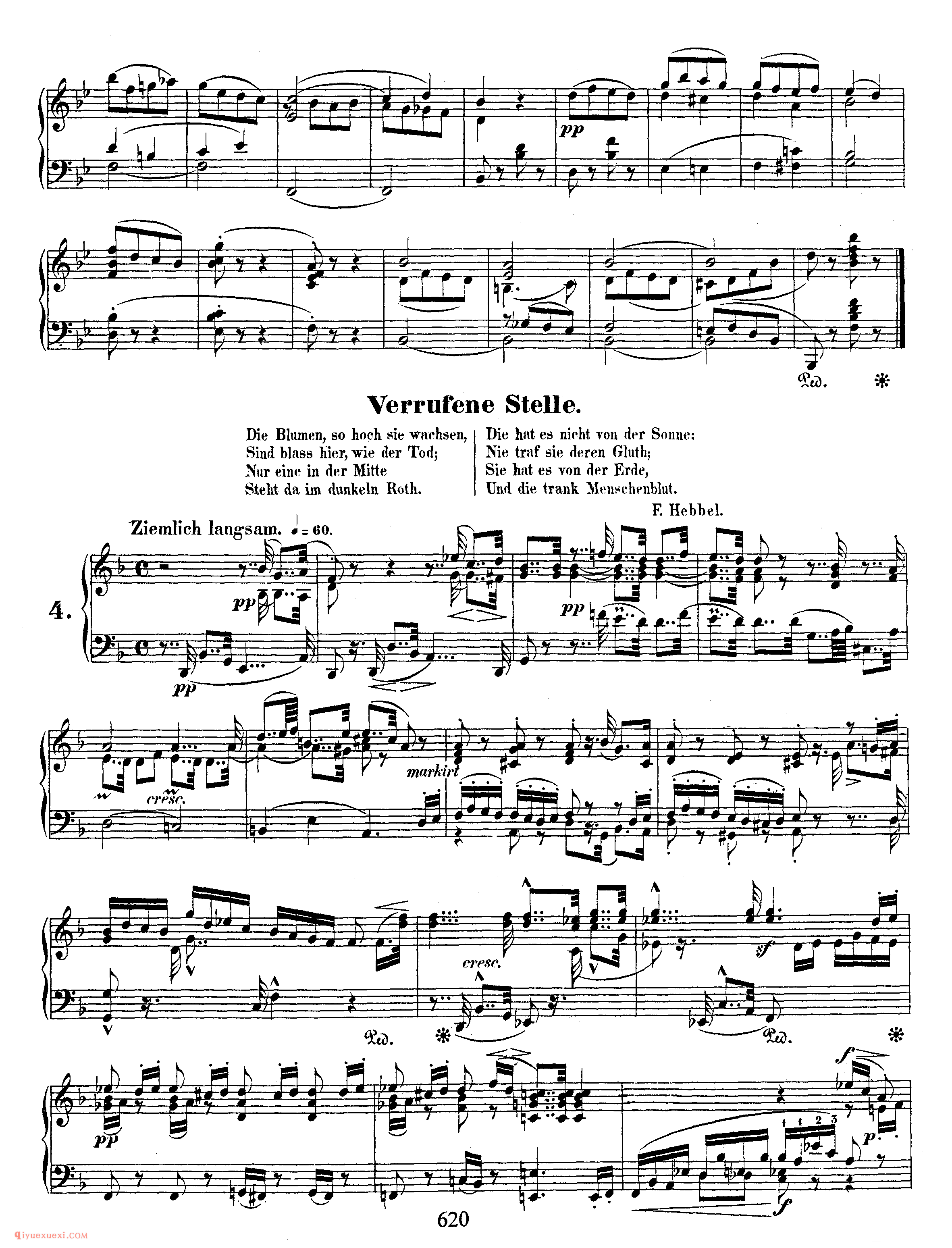 舒曼《森林情境》作品82_Schumann Waldszenen Op.82_舒曼钢琴谱