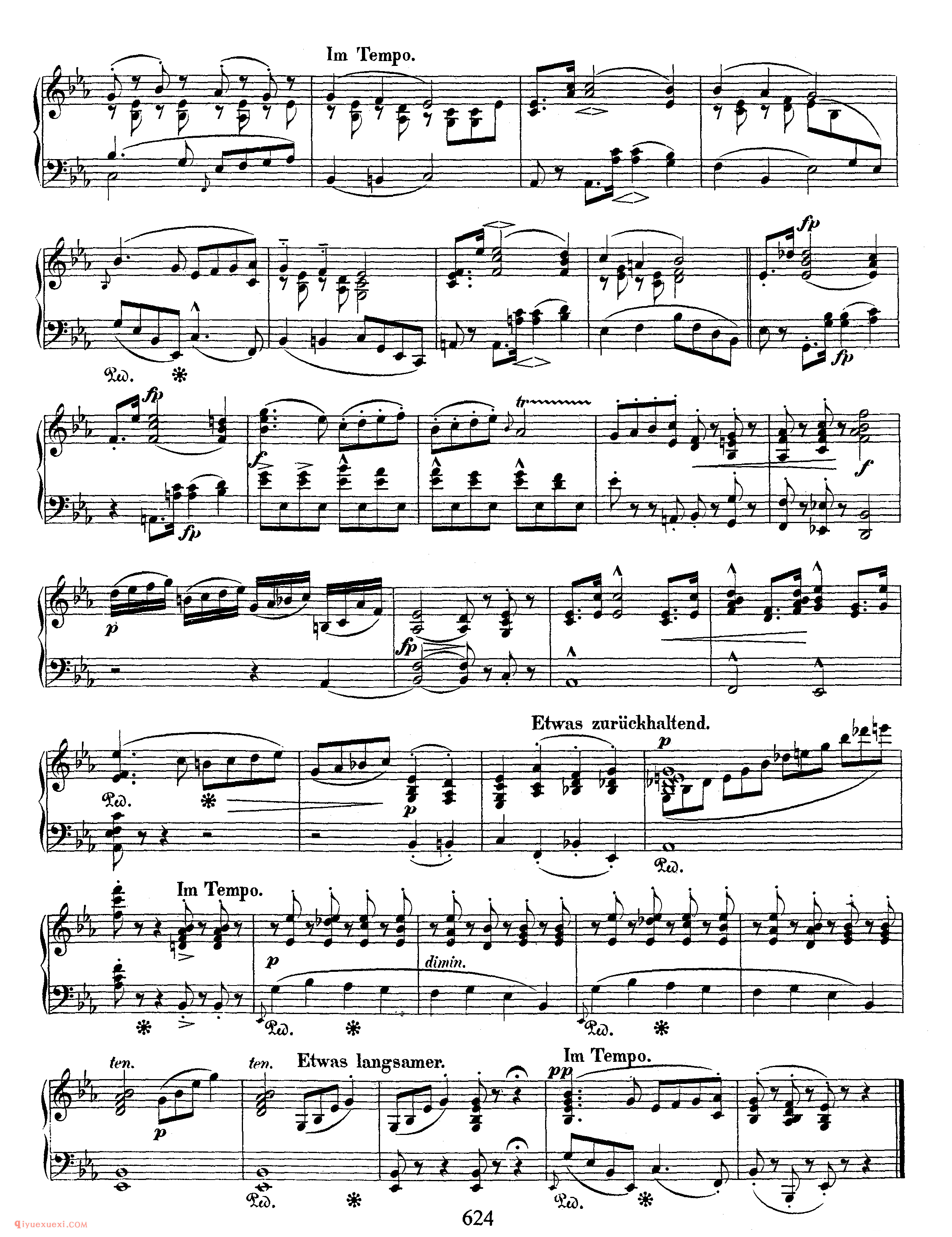 舒曼《森林情境》作品82_Schumann Waldszenen Op.82_舒曼钢琴谱