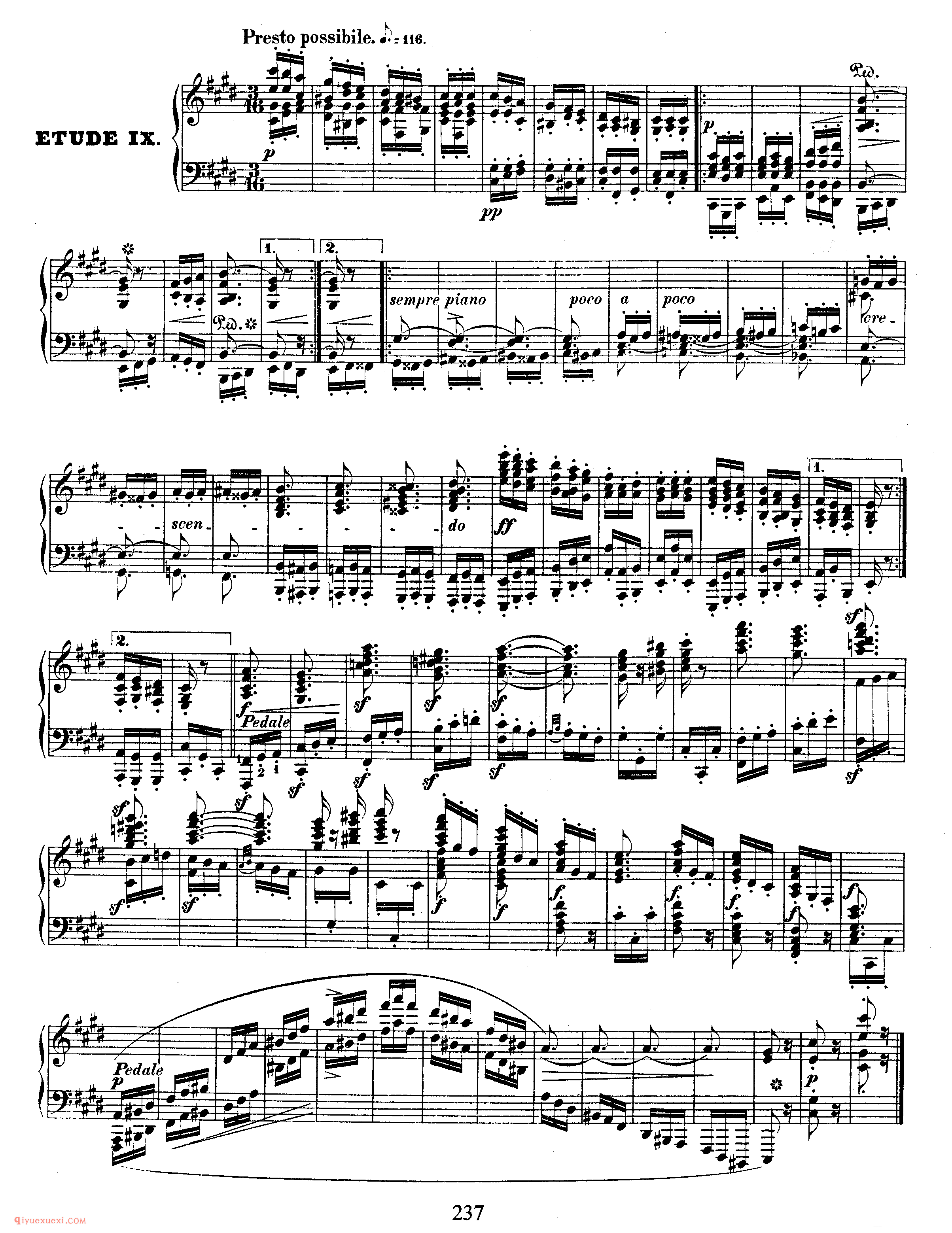 舒曼《交响练习曲》作品13_Schumann Symphonic Etudes Op.13_舒曼钢琴谱