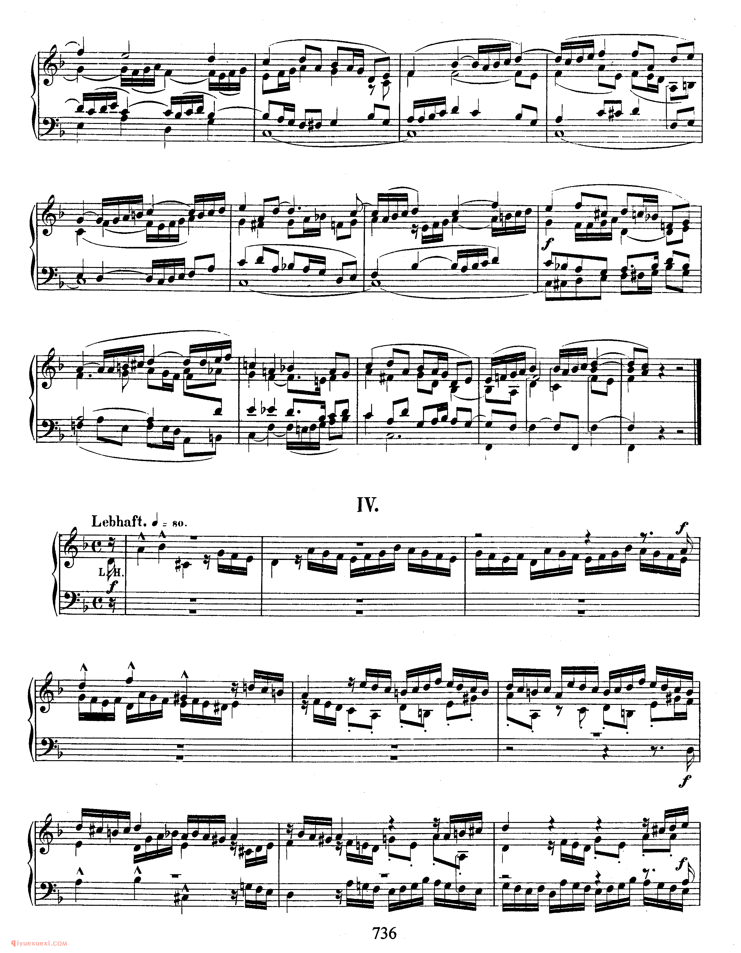 舒曼《七首钢琴小赋格》作品126_Schumann 7 Klavierstucke in Fughettenform Op.126_舒曼钢琴谱