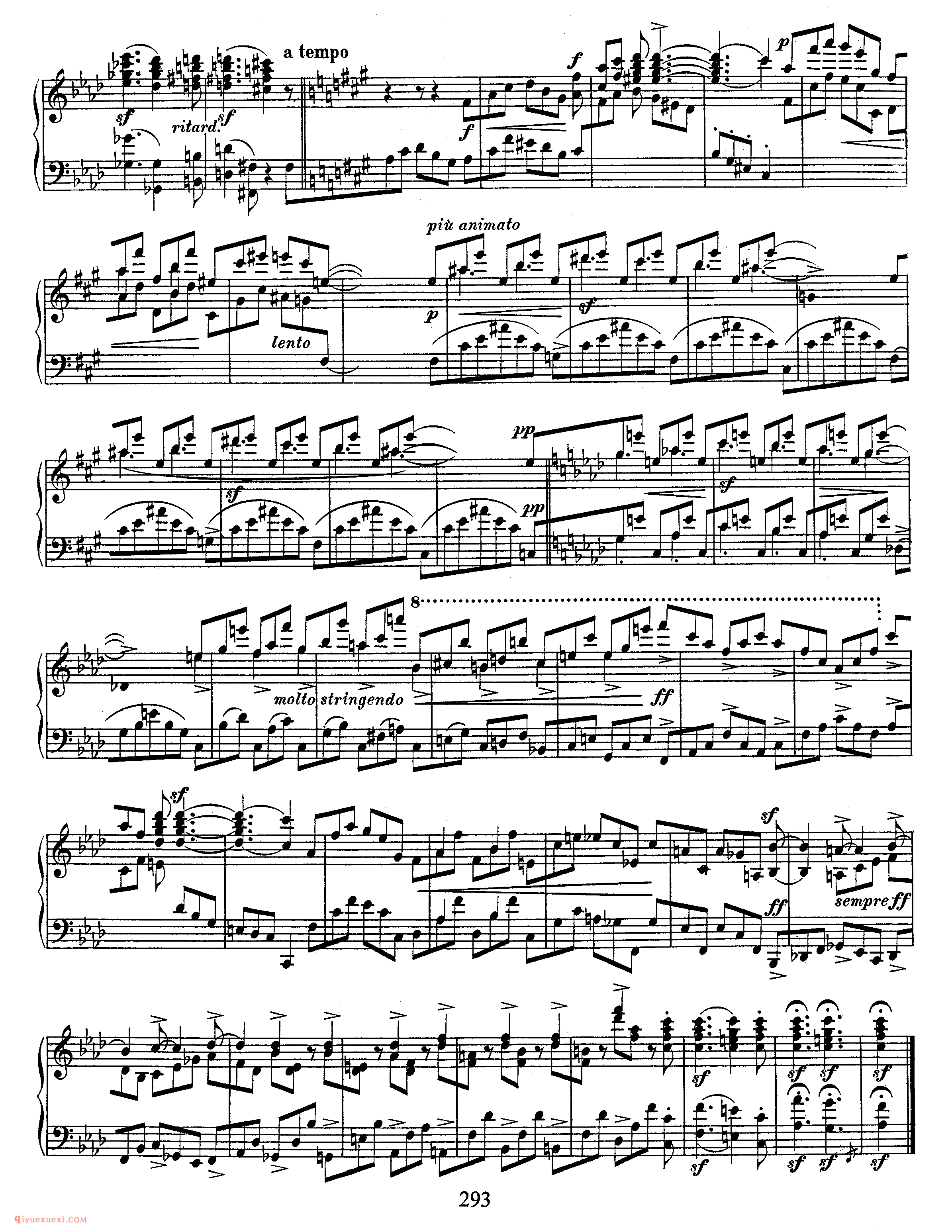 Schumann - Scherzo (originally intended for Sonata No.3 in F Minor, Op.14)_舒曼钢琴谱