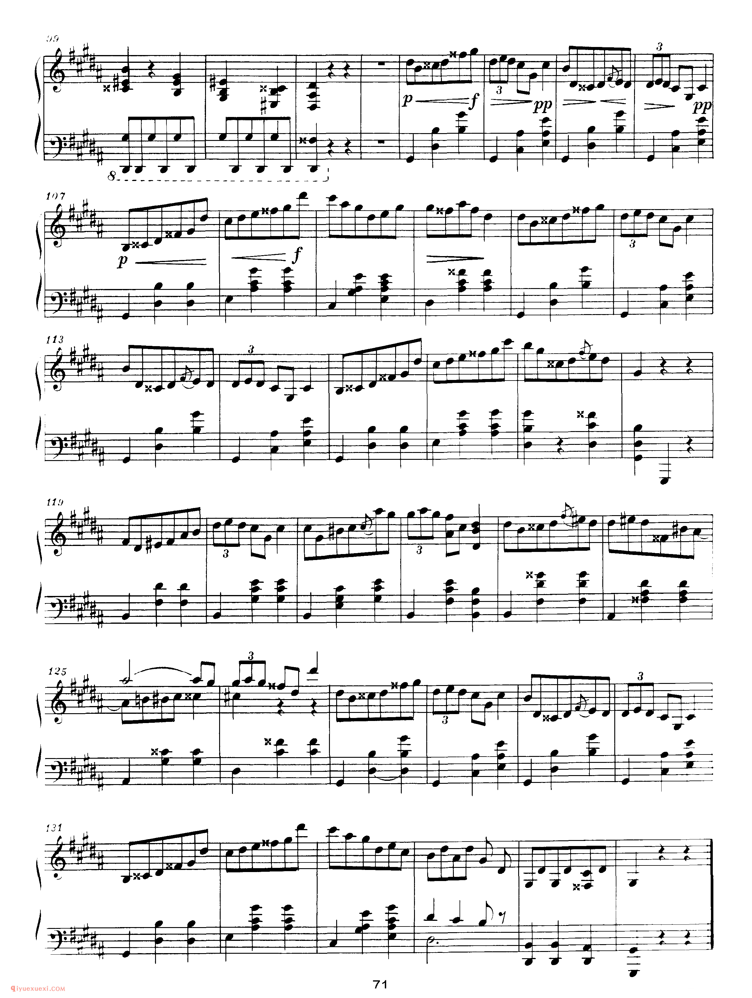 斯克里亚宾2首圆舞曲 无编号作品_2 Waltzes (1886)_圆舞曲_斯克里亚宾钢琴谱