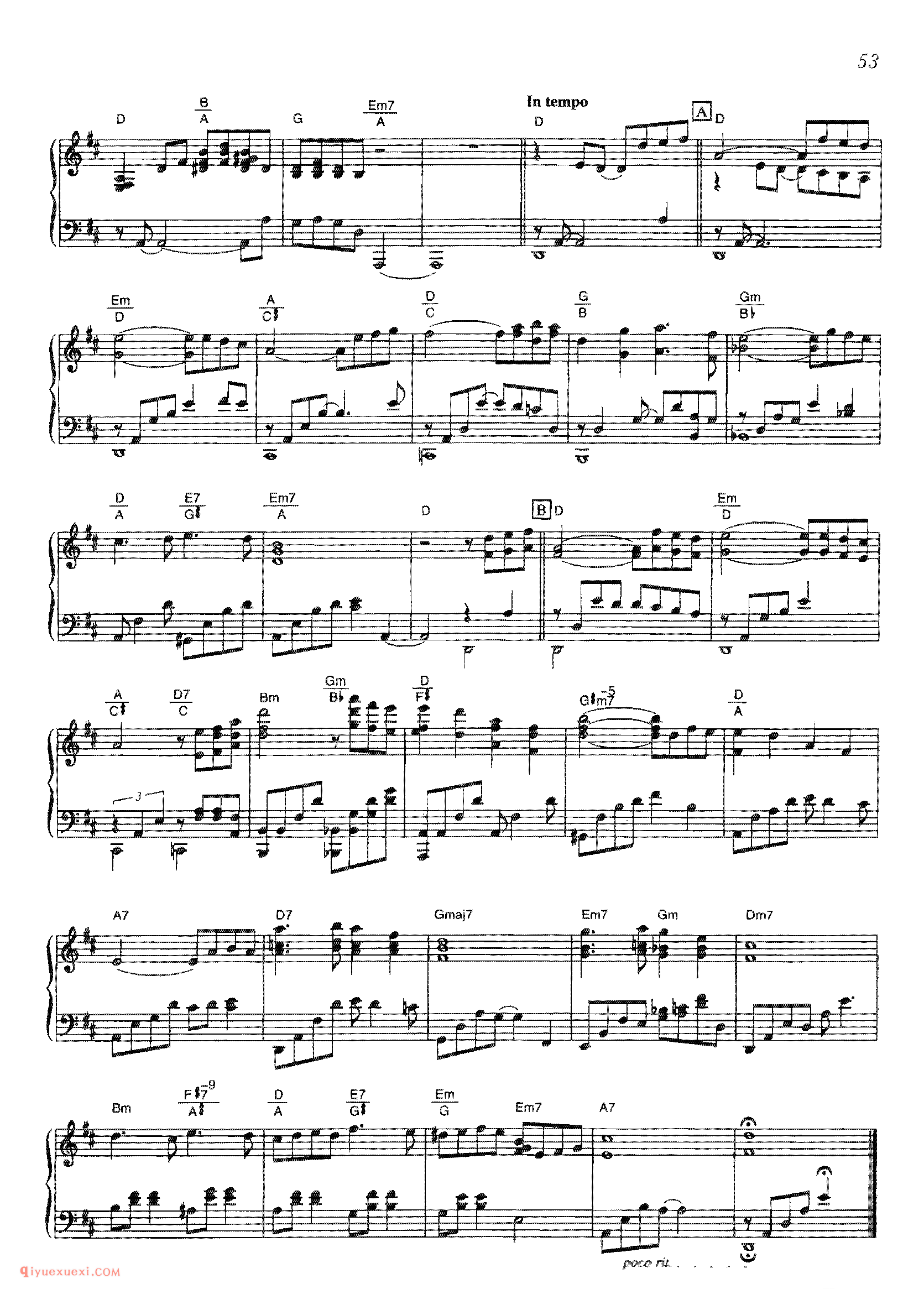Playing Love_《海上钢琴师》电影原声乐曲谱_The Legend Of 1900