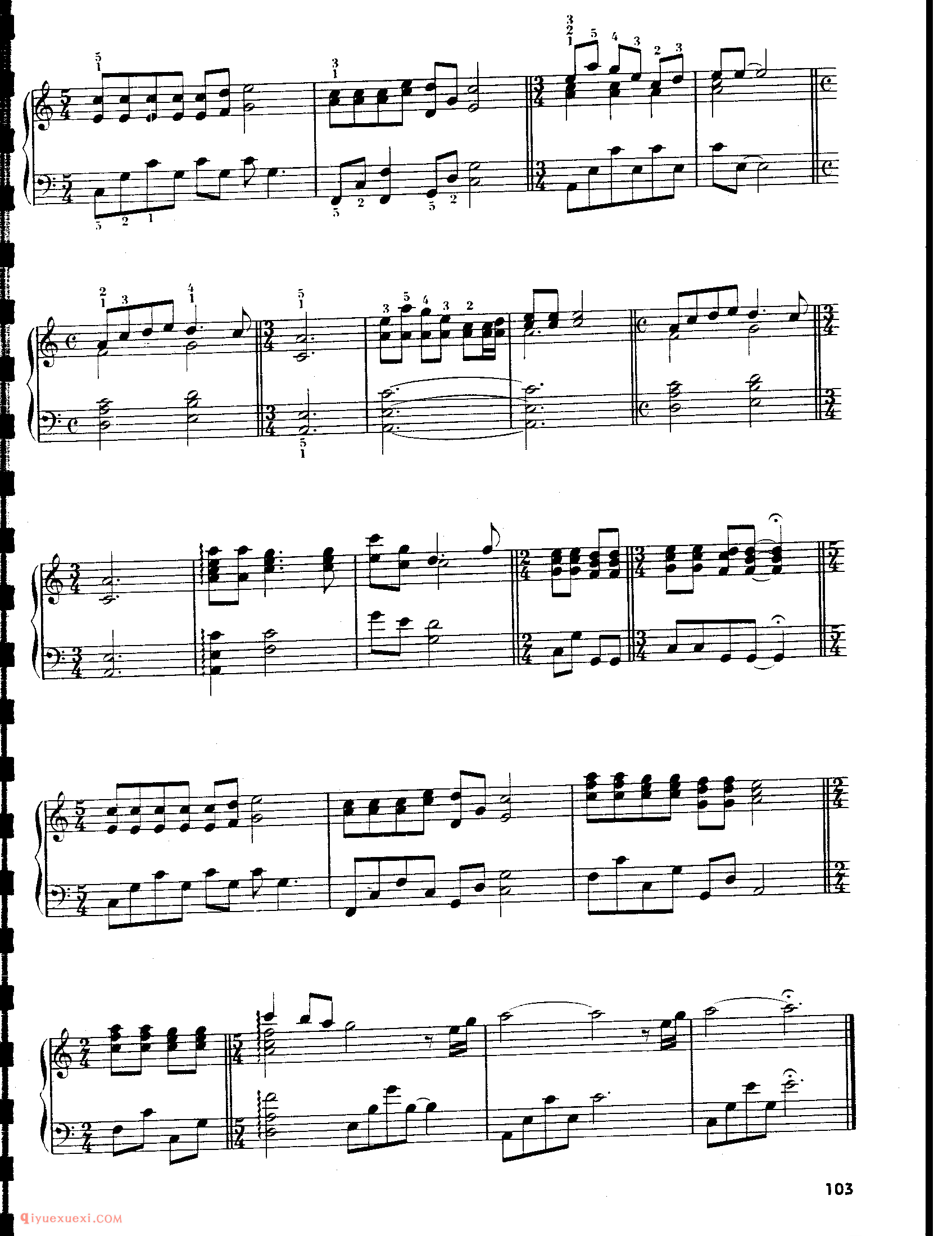 Jesus, ]esus, Rest Your Head_乔治·温斯顿钢琴独奏乐曲谱