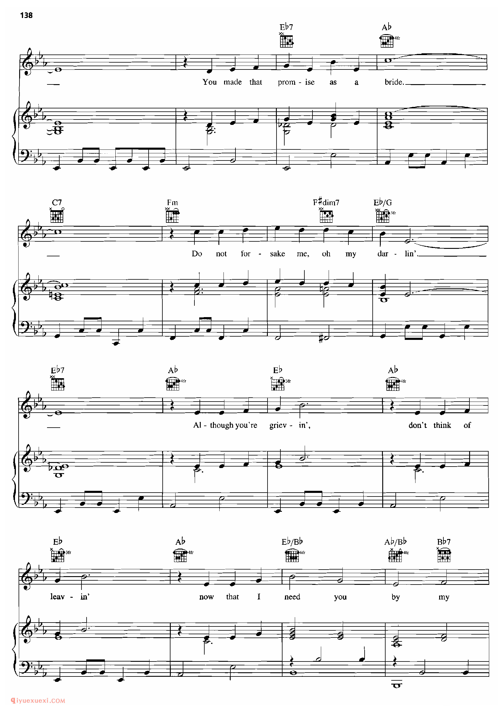 HIGH NOON_钢琴•声乐•吉他_世界经典影视乐曲谱