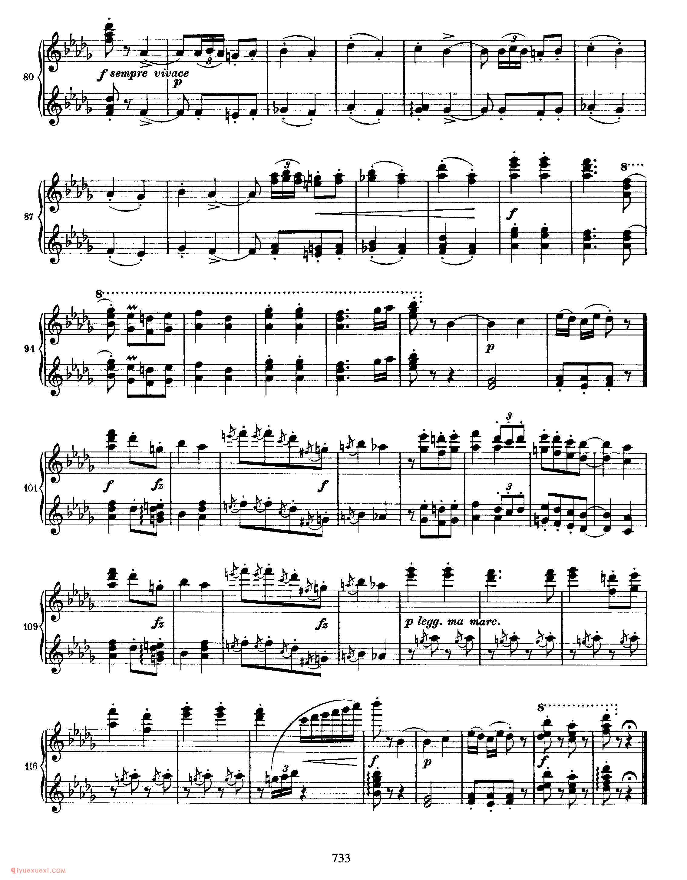 Hungarian Dance No. 6 in DbMajor_勃拉姆斯《匈牙利舞曲》四手联弹
