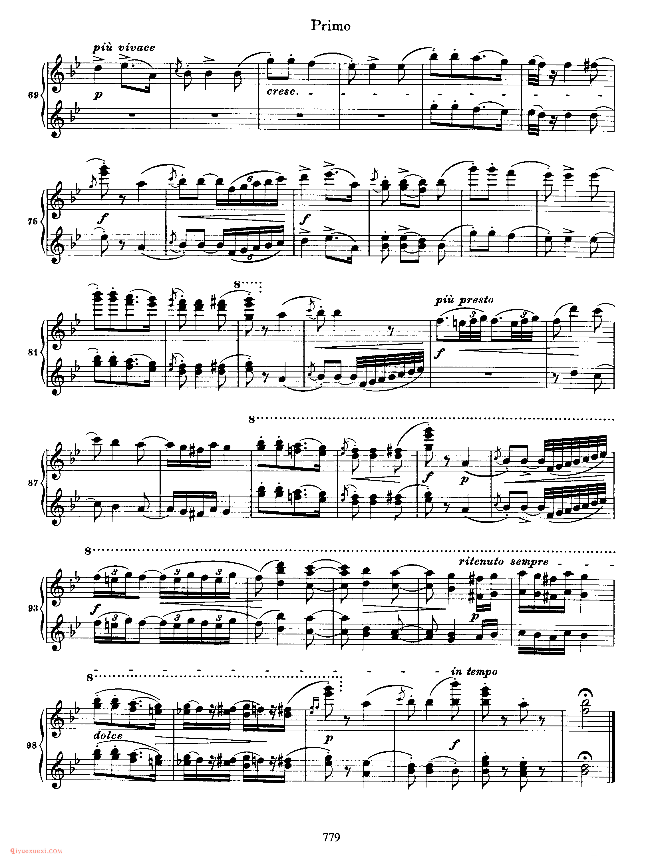 Hungarian Dance No. 15 in BbMajor_勃拉姆斯《匈牙利舞曲》四手联弹