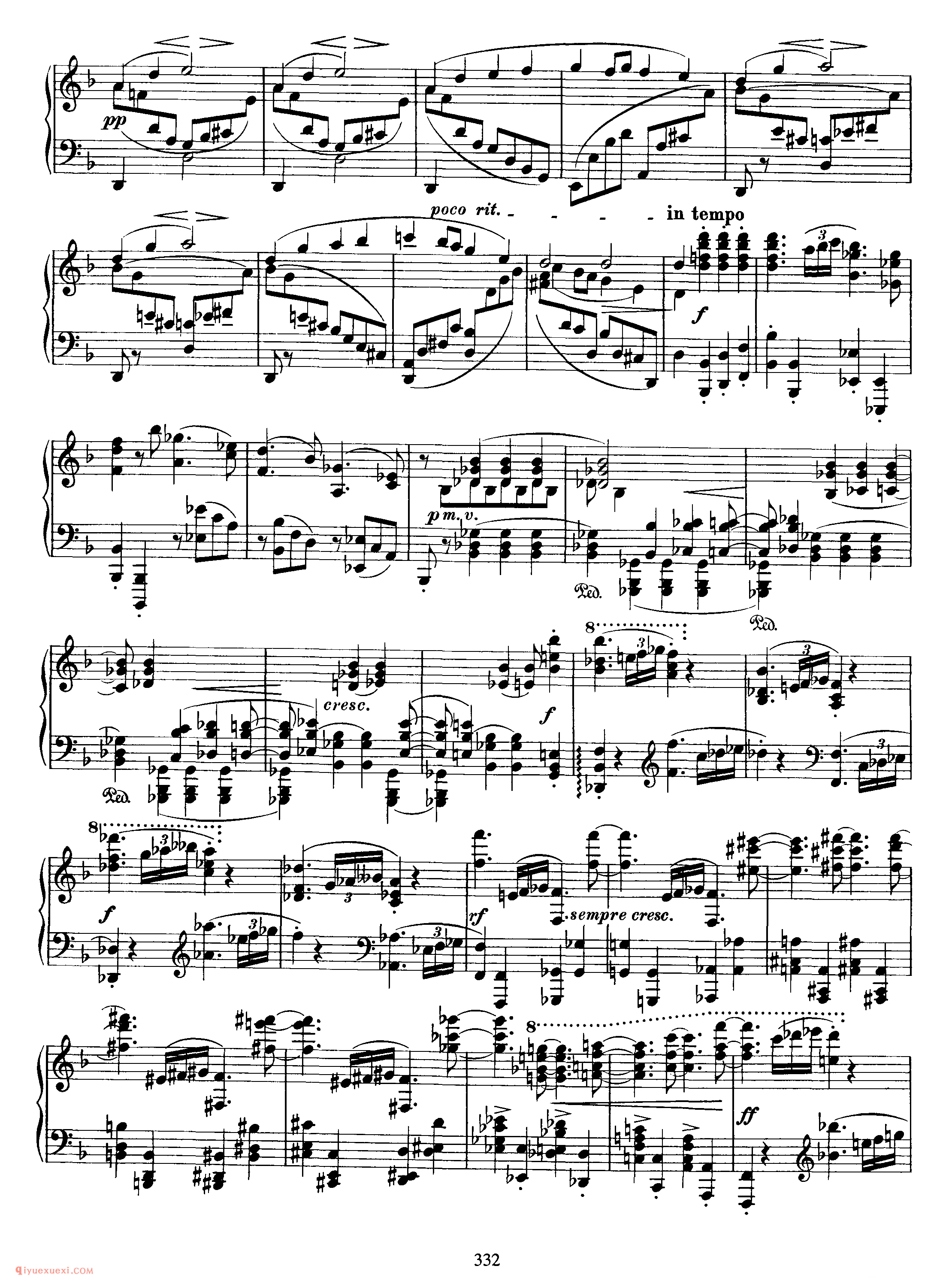 勃拉姆斯两首狂想曲_Brahms Rhapsodies Op.79_约翰内斯·勃拉姆斯钢琴乐曲