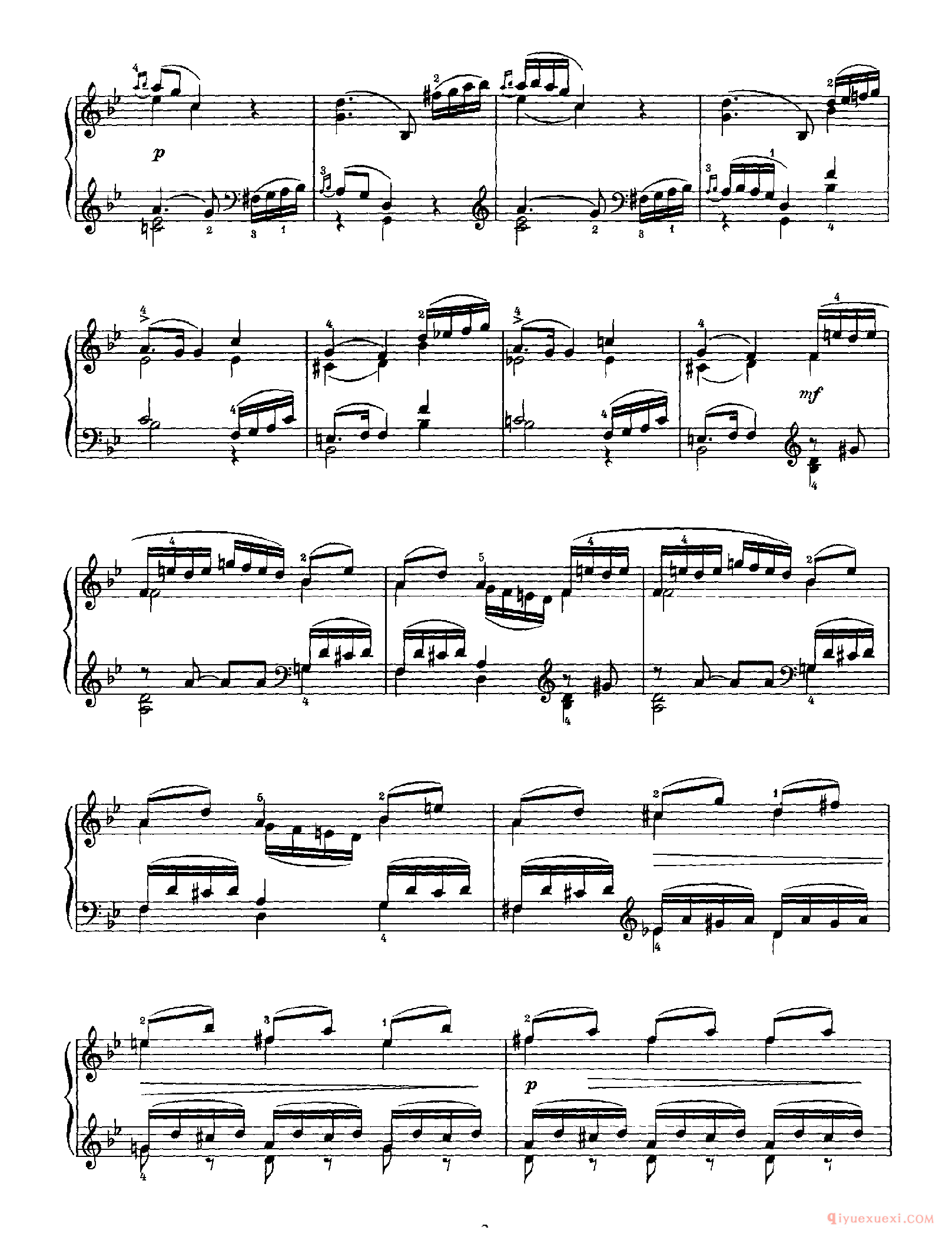 柴科夫斯基《6首钢琴小品》作品19_Tchaikovsky Six Pieces Op.19