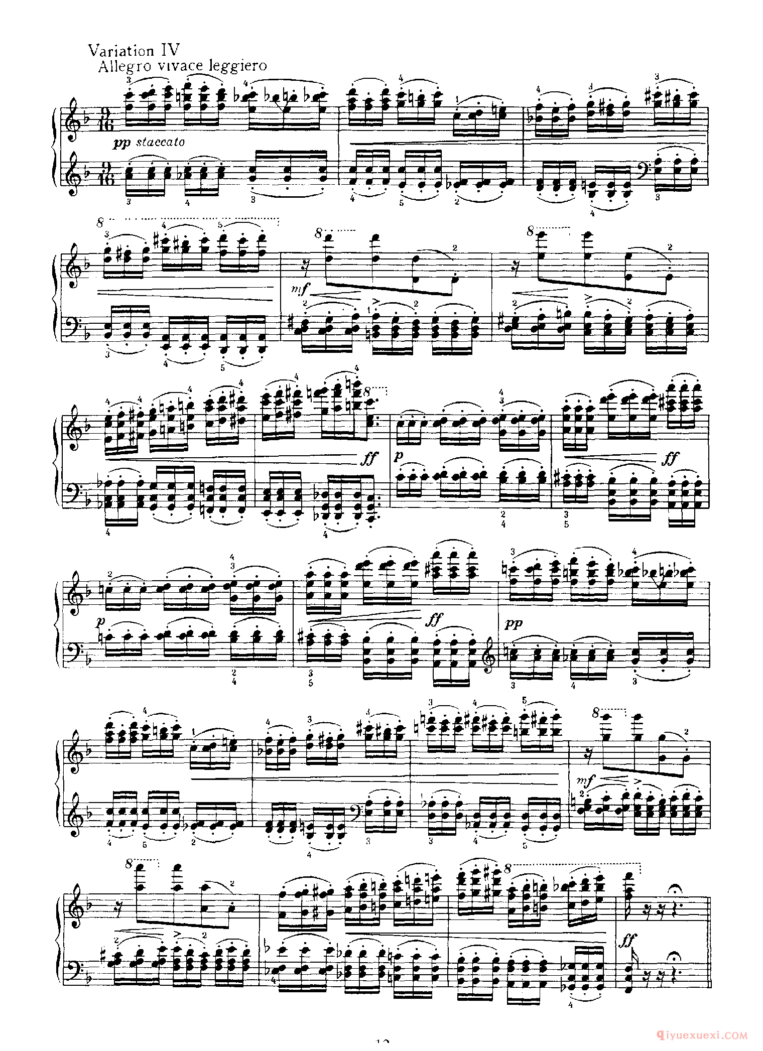 柴科夫斯基《6首钢琴小品》作品19_Tchaikovsky Six Pieces Op.19