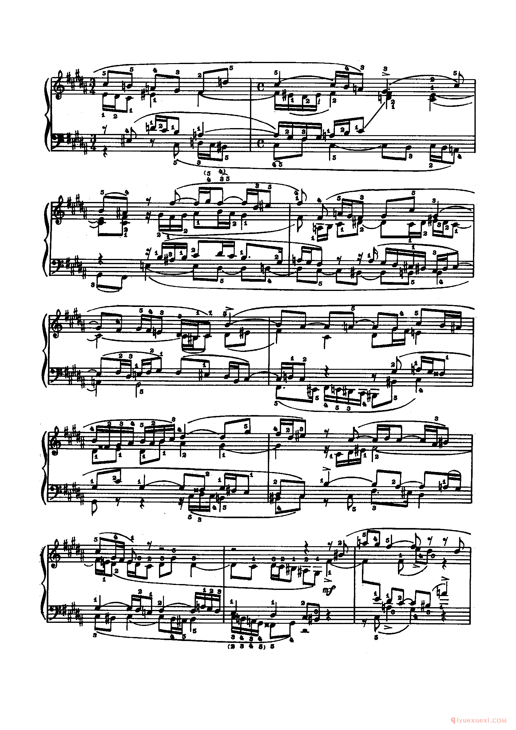 柴科夫斯基《六首单主题小品》作品21_Tchaikovsky 6 Pieces Op.21