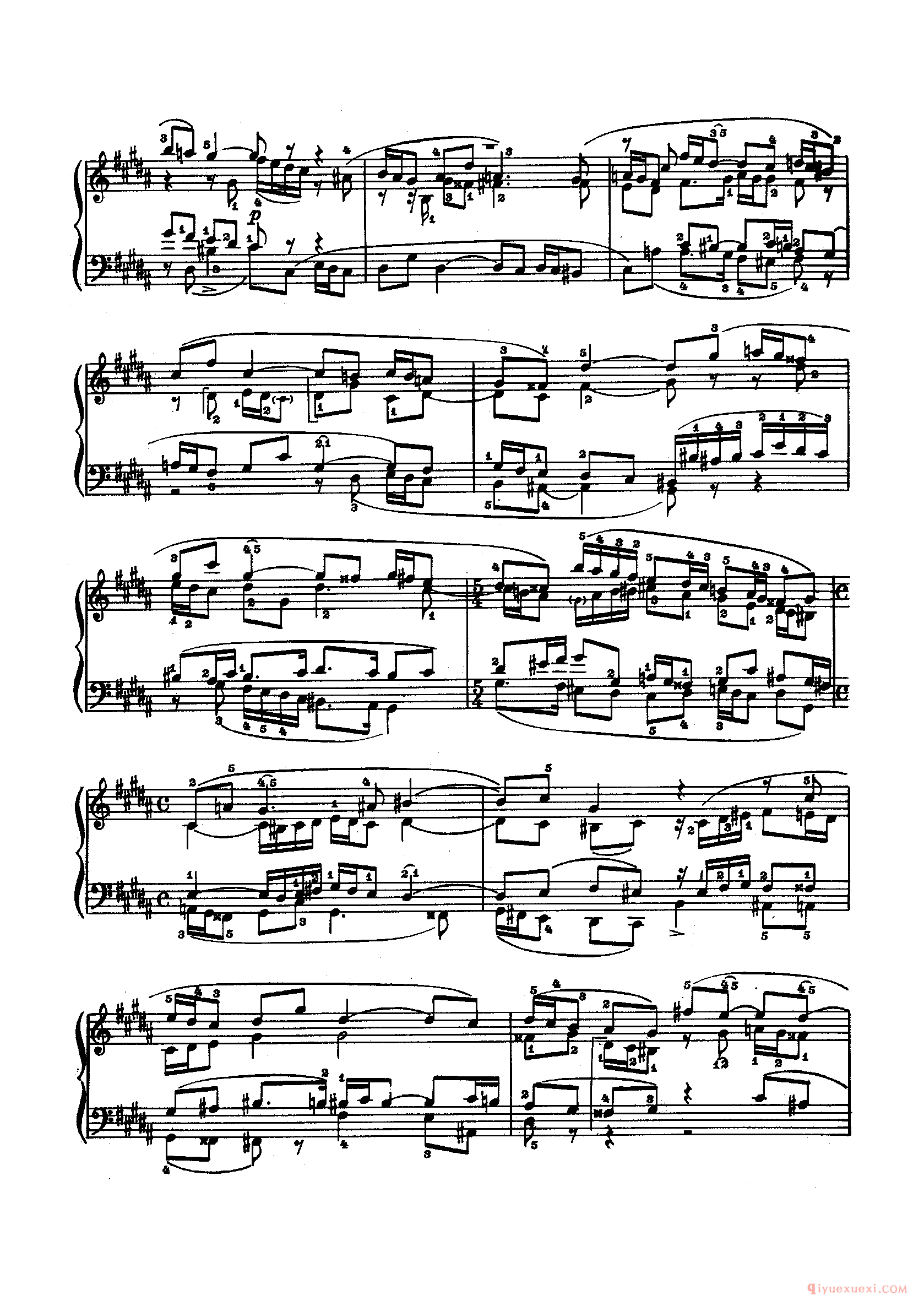 柴科夫斯基《六首单主题小品》作品21_Tchaikovsky 6 Pieces Op.21