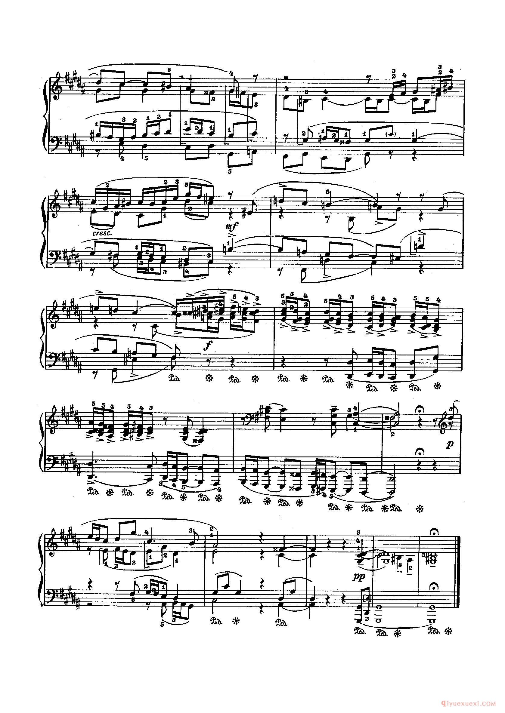 柴科夫斯基《六首单主题小品》作品21_Tchaikovsky 6 Pieces Op.21