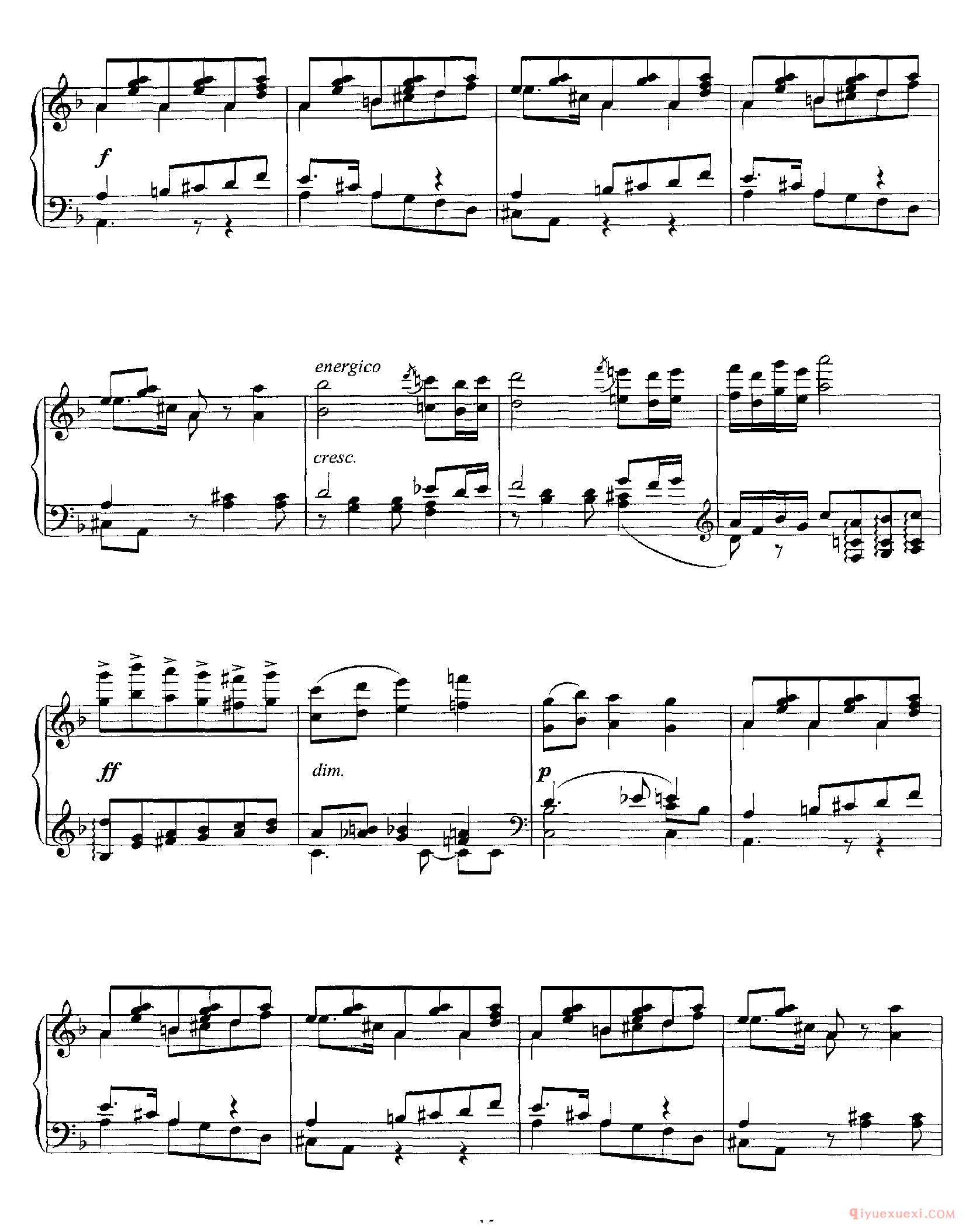 柴科夫斯基《哈普萨的回忆》作品2_Tchaikovsky Souvenir de Hapsal Op.2
