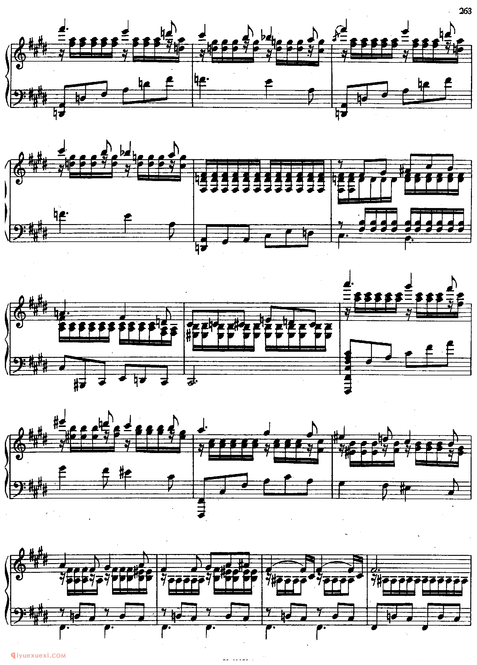 拉赫玛尼诺夫四首无编号_拉赫玛尼诺夫钢琴谱