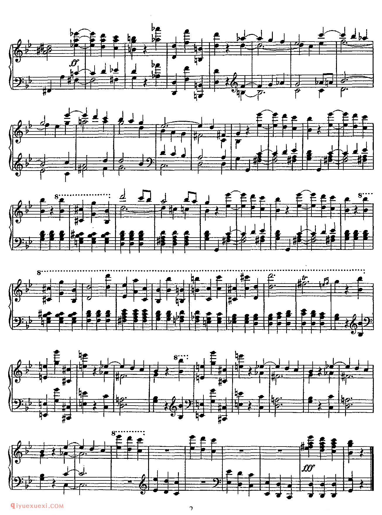 李斯特《g小调谐谑曲》Scherzo in g Minor S.153_李斯特钢琴乐谱