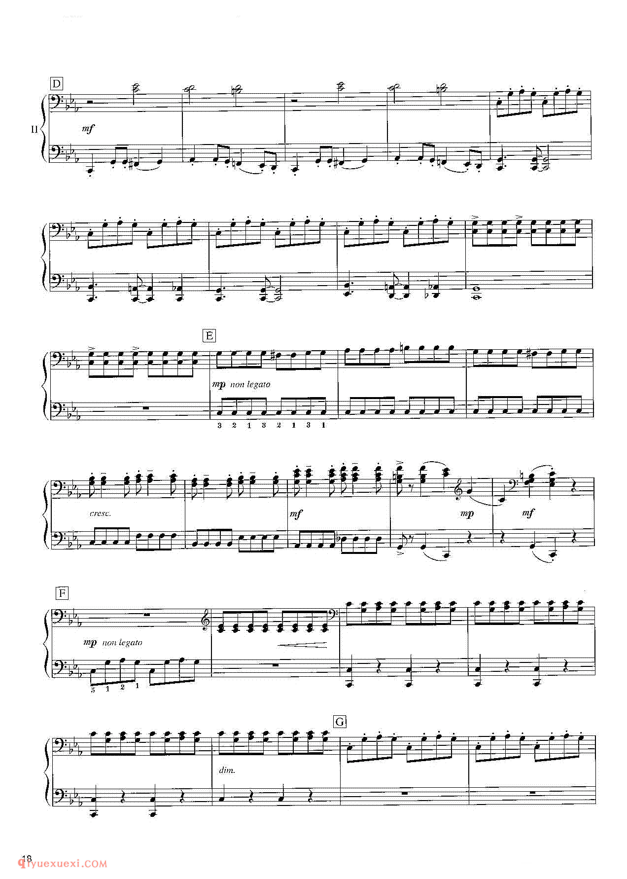 Sootballs_四手联弹分谱_久石让钢琴谱