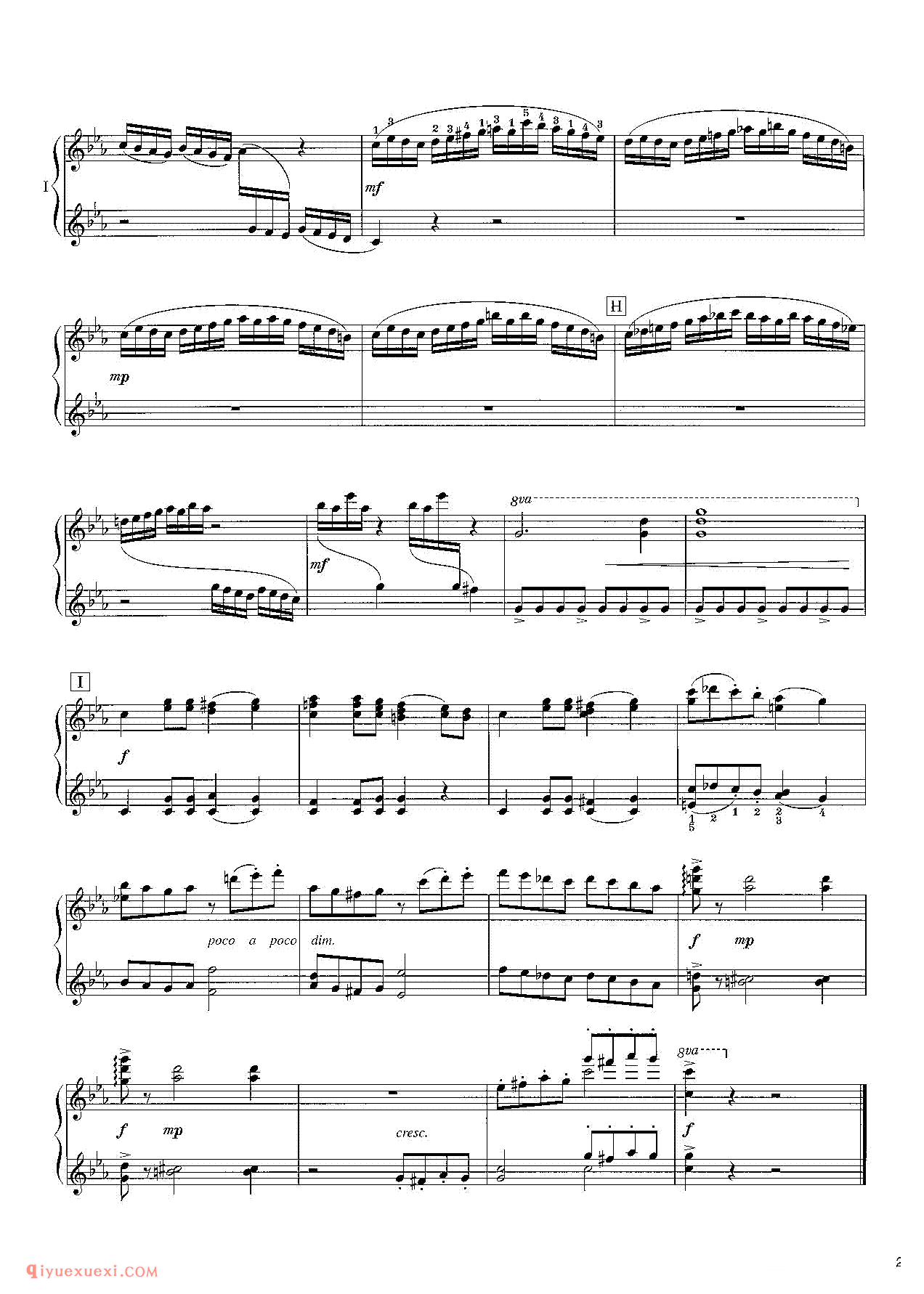 Sootballs_四手联弹分谱_久石让钢琴谱