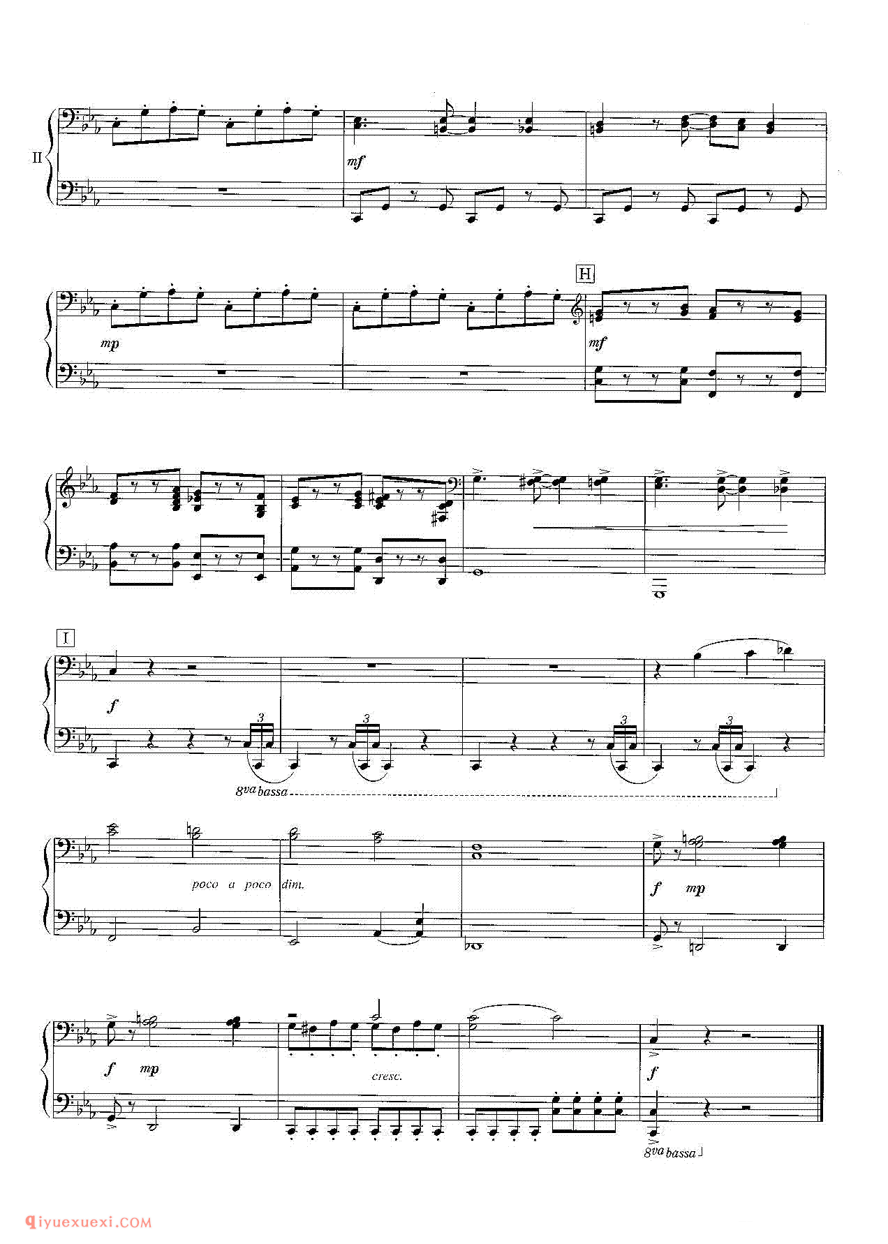 Sootballs_四手联弹分谱_久石让钢琴谱