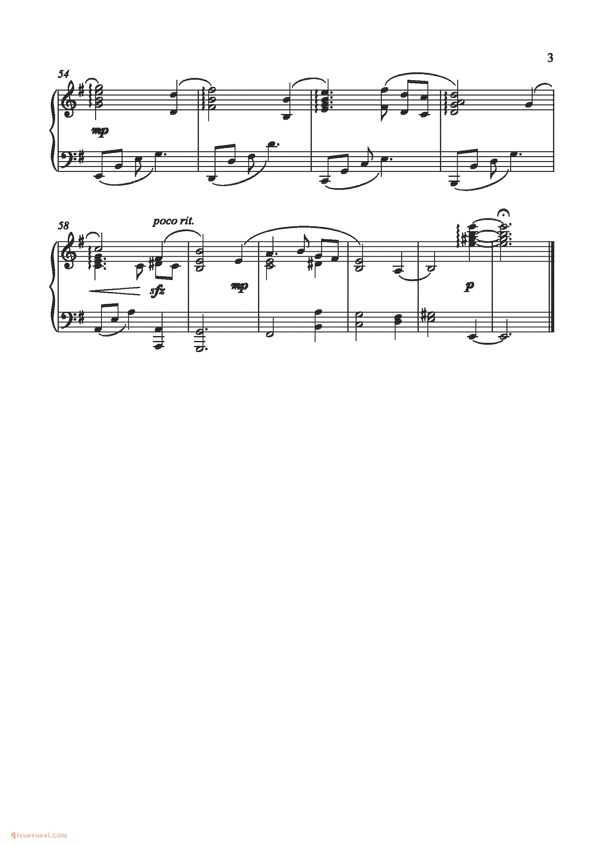 Silencio de Parc Guell from Encore_久石让钢琴谱