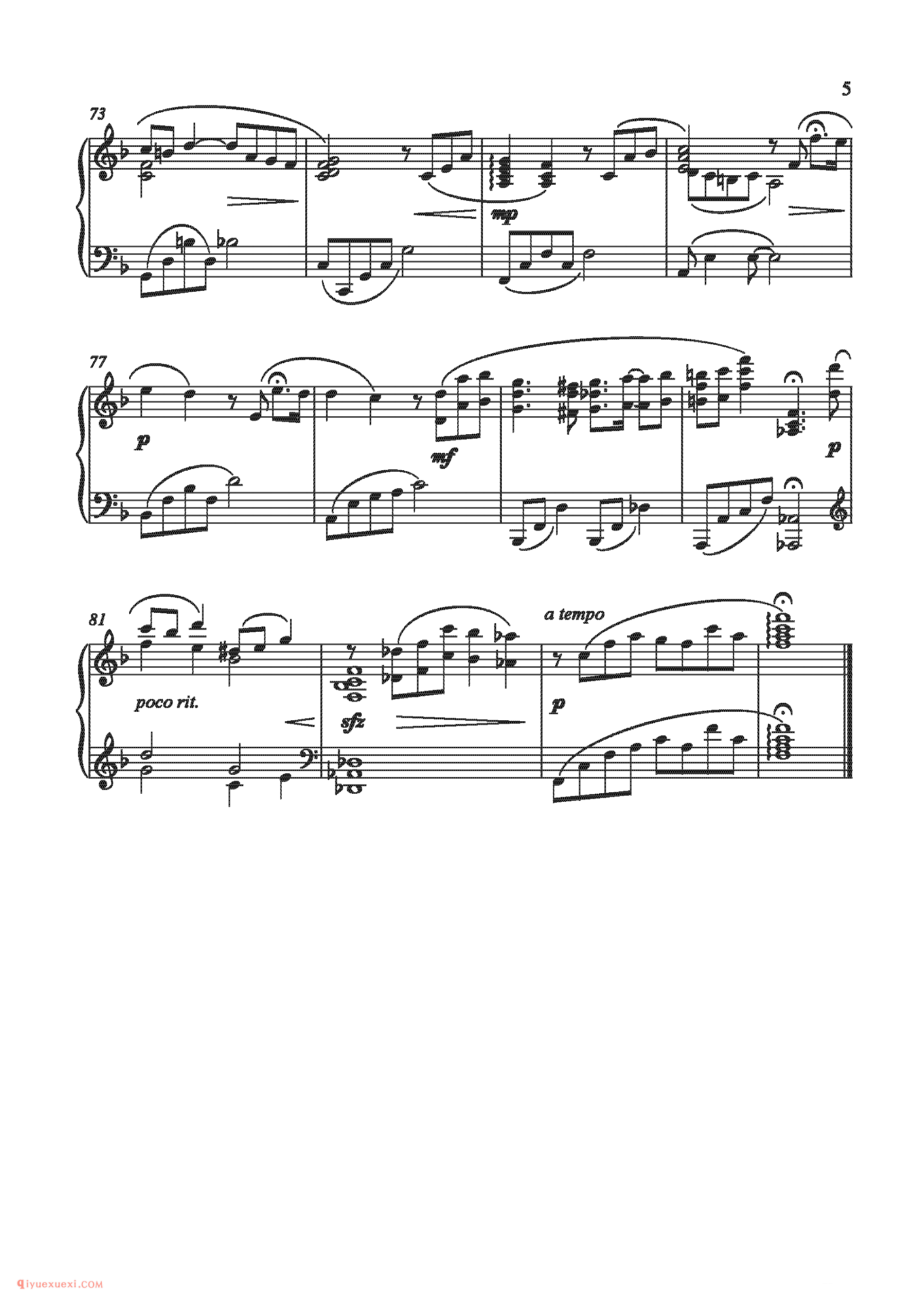 La Pioggia from Encore_久石让钢琴谱