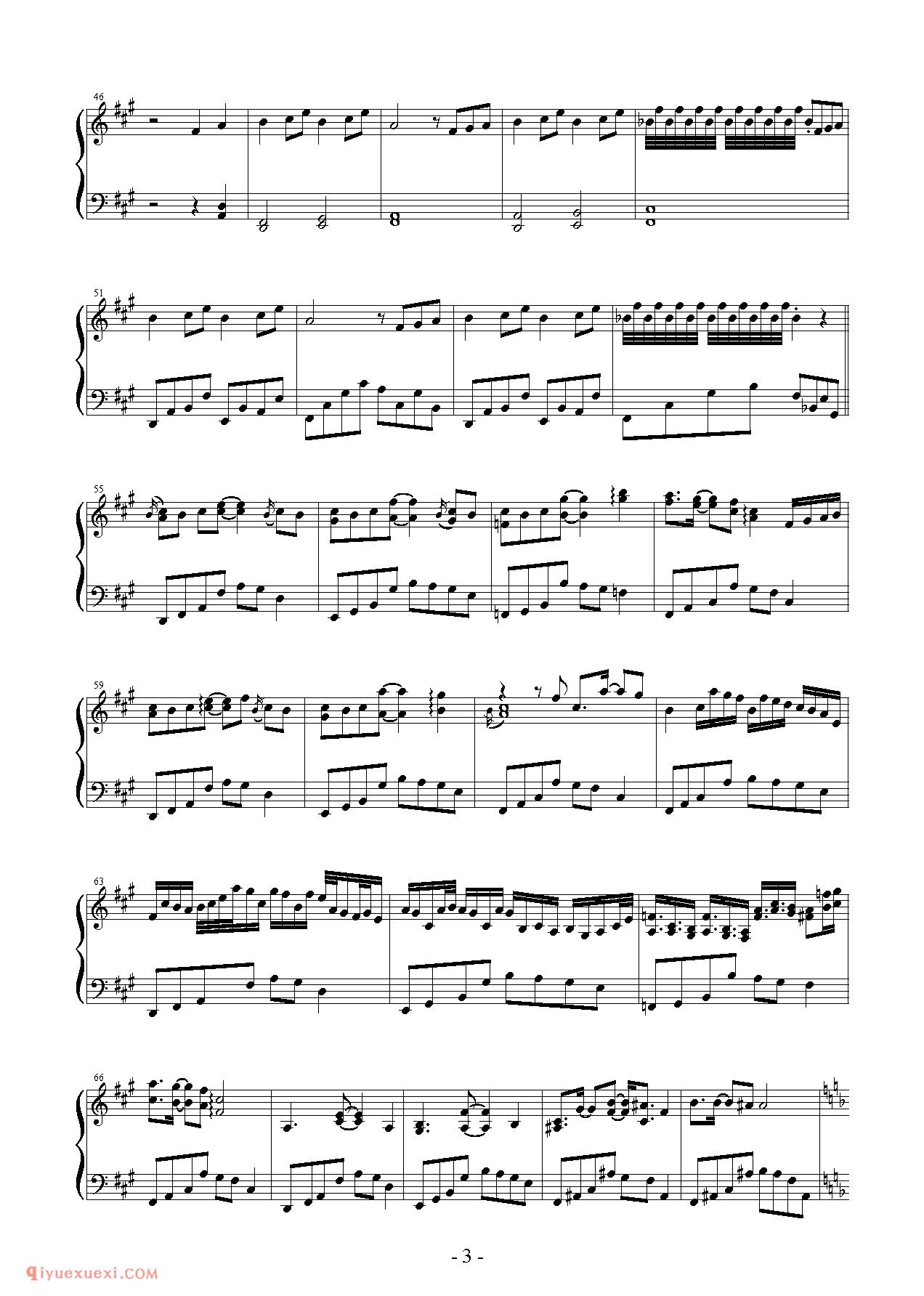 [东方幻音奏][normal][4]蓬莱伝説_东方（project）钢琴谱
