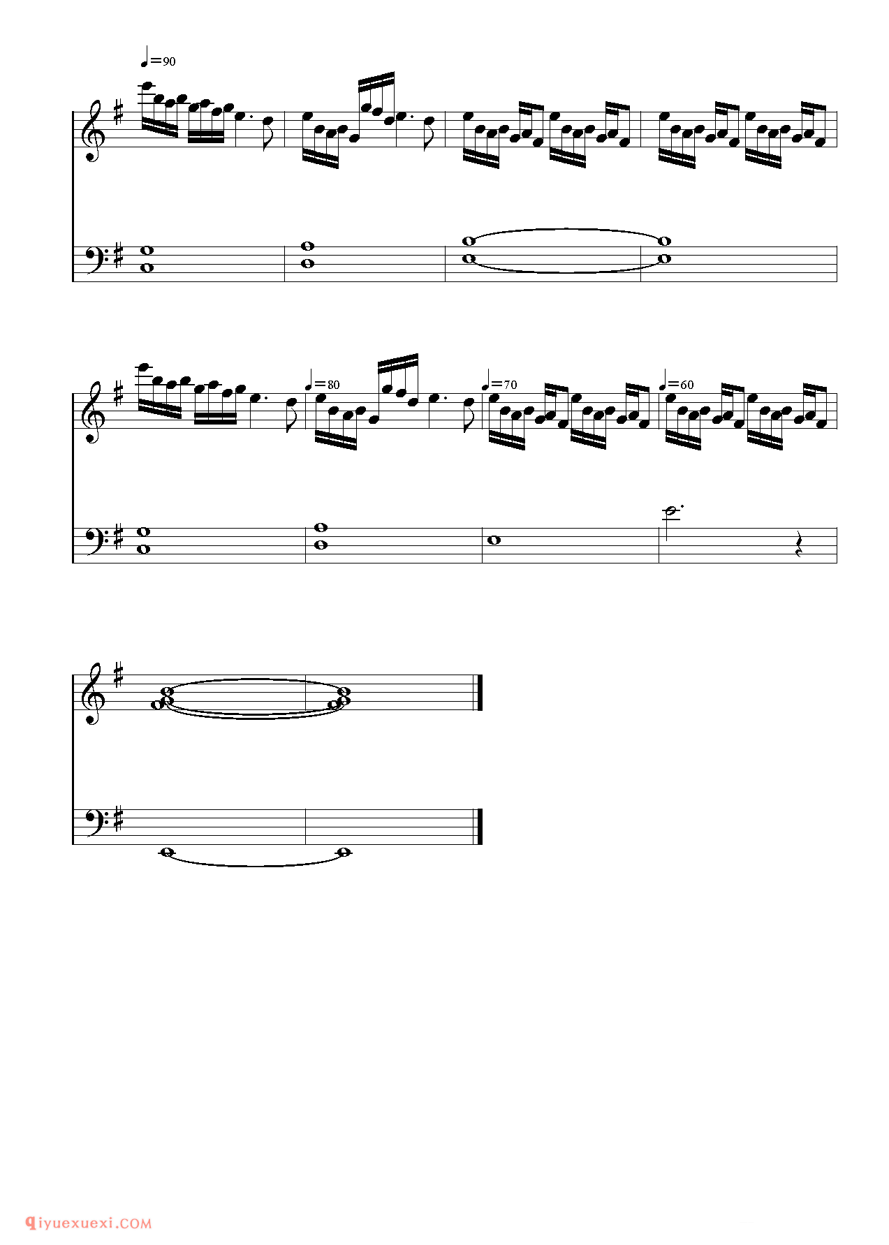 [東方ピアノEasyモード楽譜][normal][5]科学世紀の少年少女_东方（project）钢琴谱