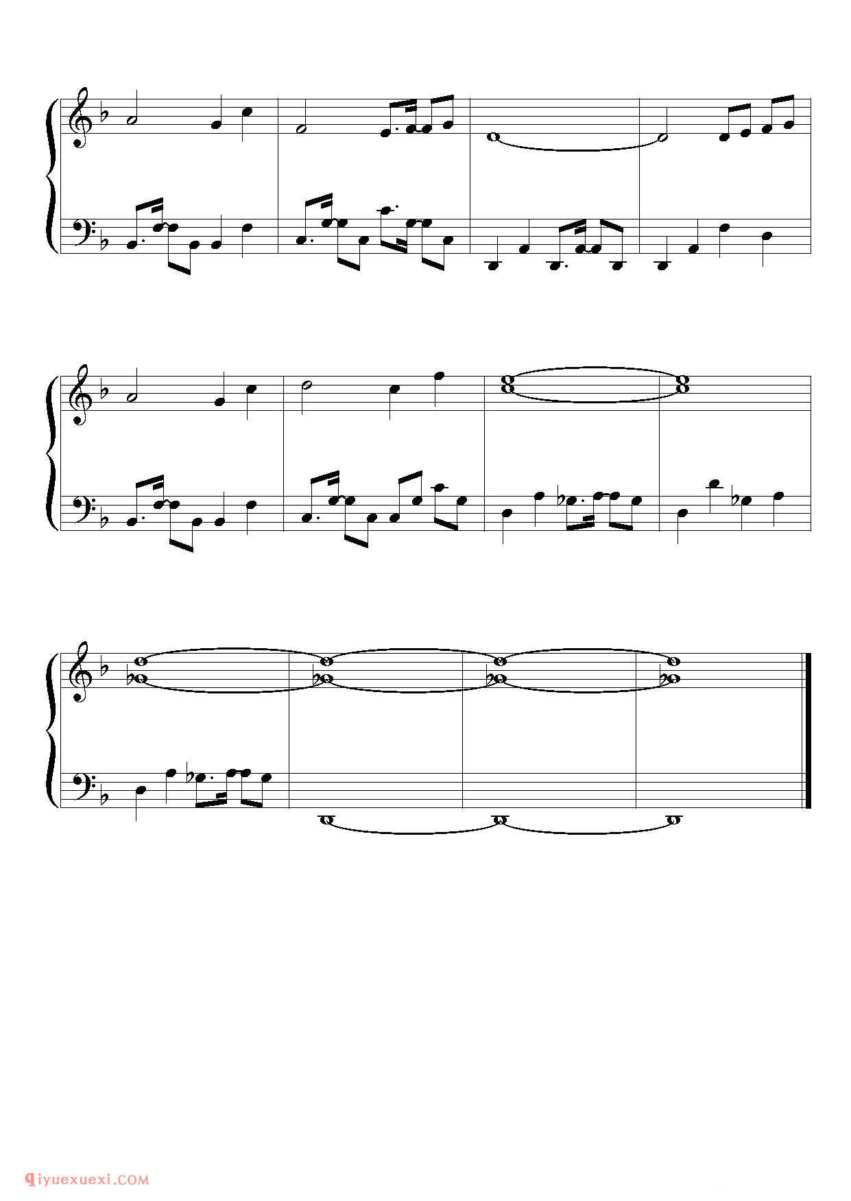 [東方ピアノEasyモード楽譜][easy][4]フェアリー冒険譚_东方(project)钢琴谱
