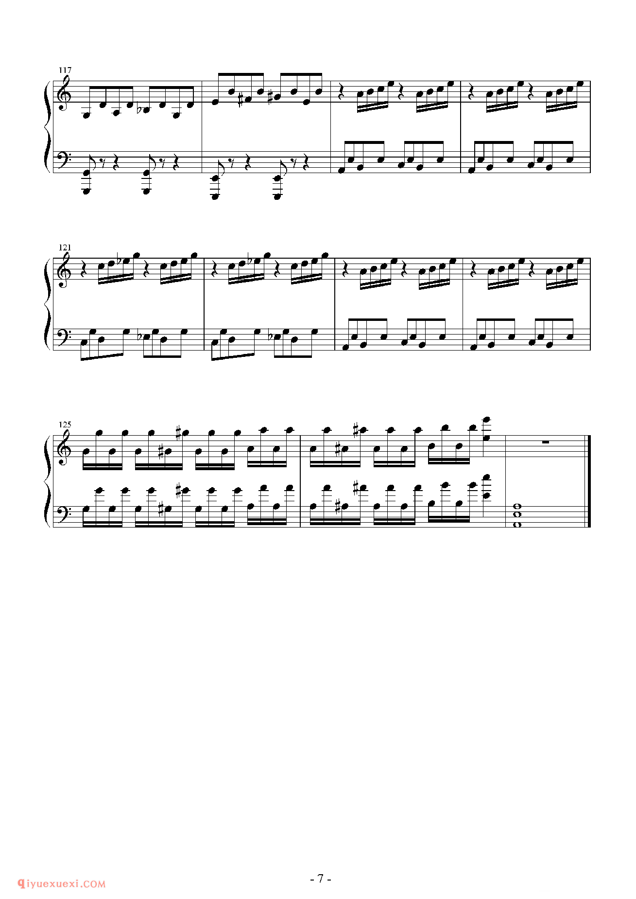 [Bosendorfer][hard][7]魔理沙は大変なものを盗んでいきました_东方(project)钢琴谱