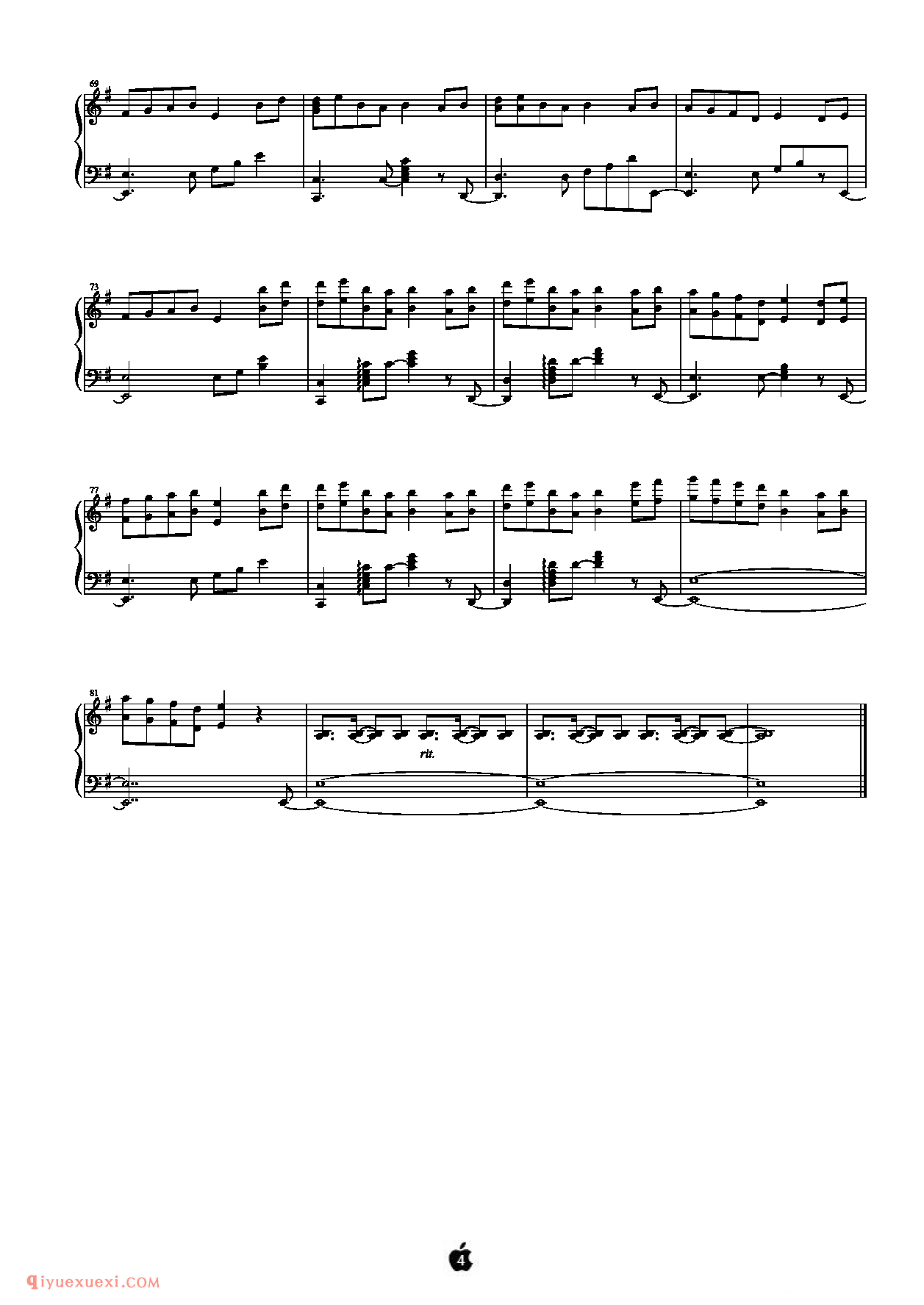 Bad_Apple!!_Ver.2.0_东方（project）钢琴谱