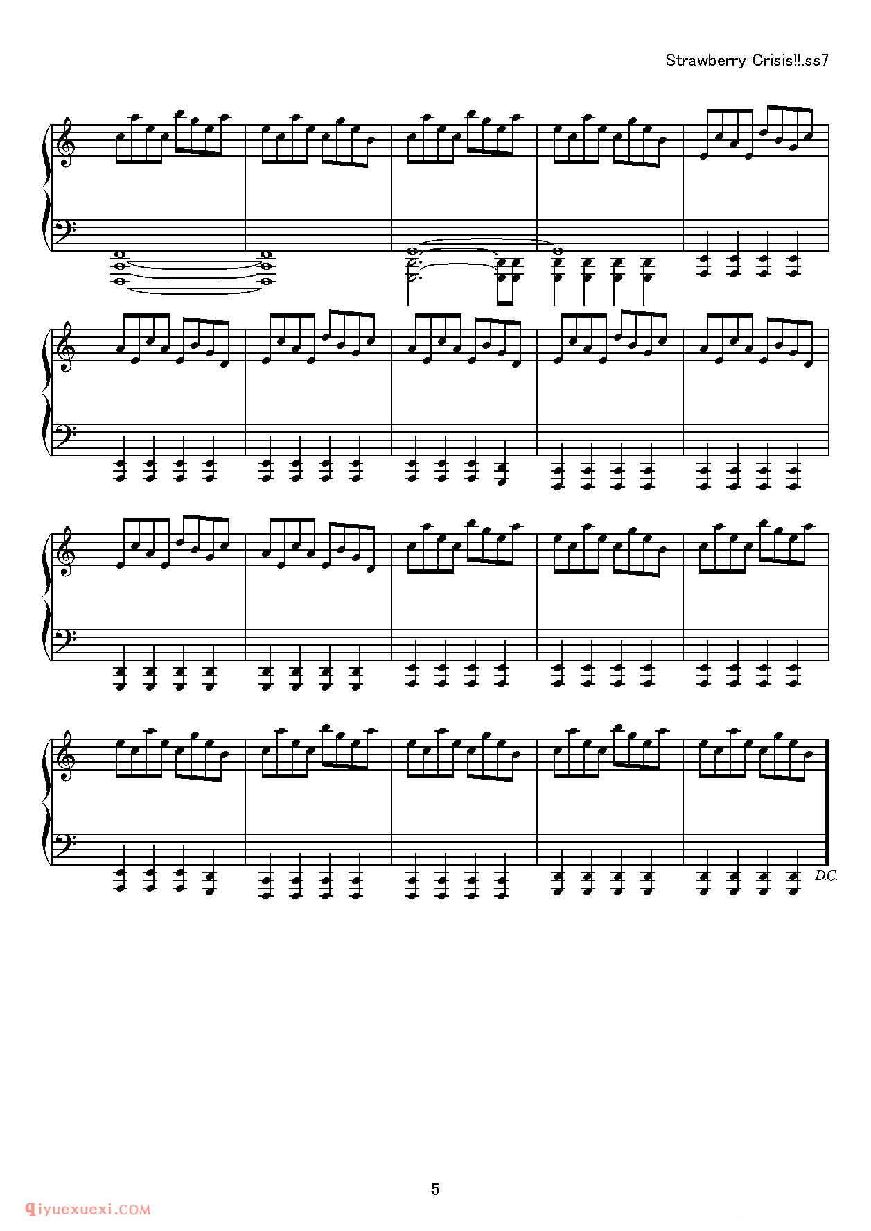 [kituneyuu][normal][4]_东方(project)钢琴谱