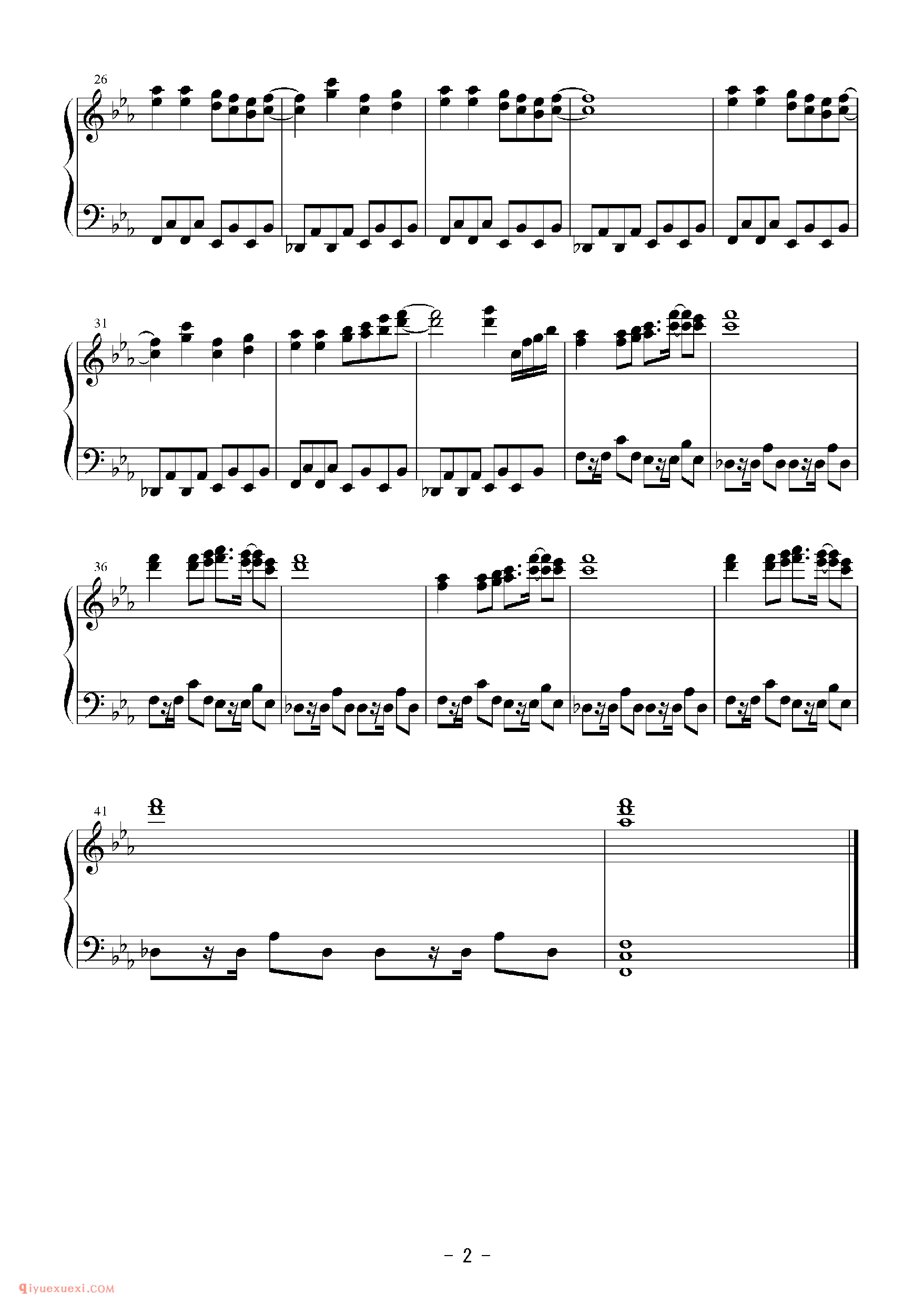 [Bosendorfer][normal][2]_東方紅魔郷_东方(project)钢琴谱