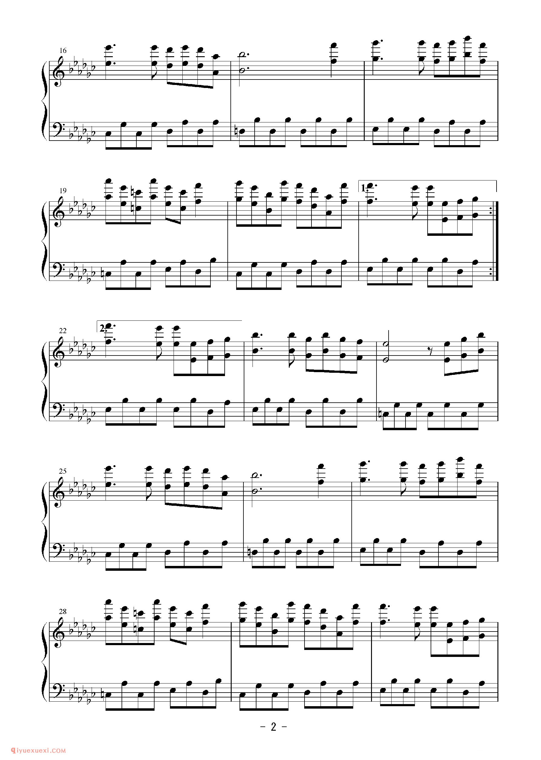 [Bosendorfer][normal][3]_東方紅魔郷_东方（project）钢琴谱