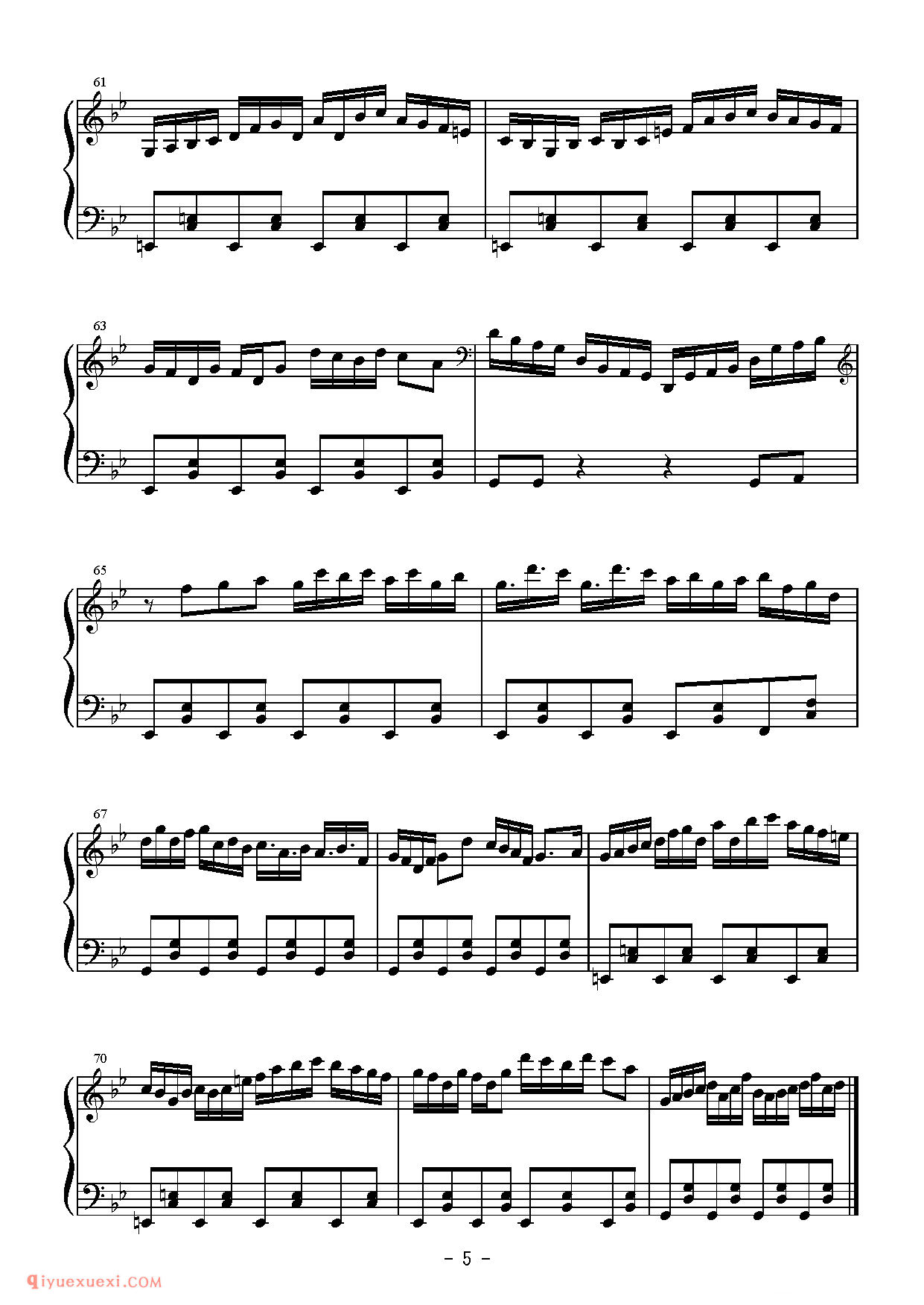 [Bosendorfer][normal][5]_亡き王女の為のセプテット_东方(project)钢琴谱