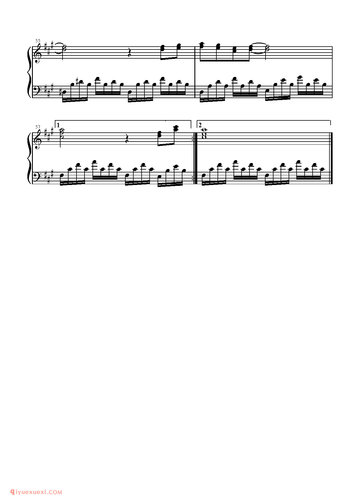 [物置小屋][normal][5]_亡き王女の為のセプテット_东方(project)钢琴谱