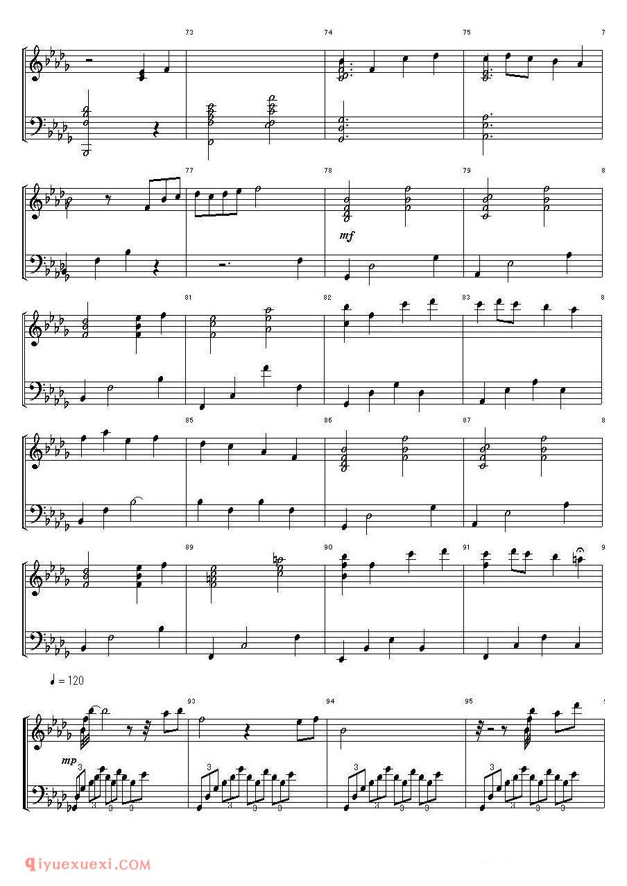 愮擭偺屒撈_U.N.オーエンは彼女なのか？_东方(project)钢琴谱