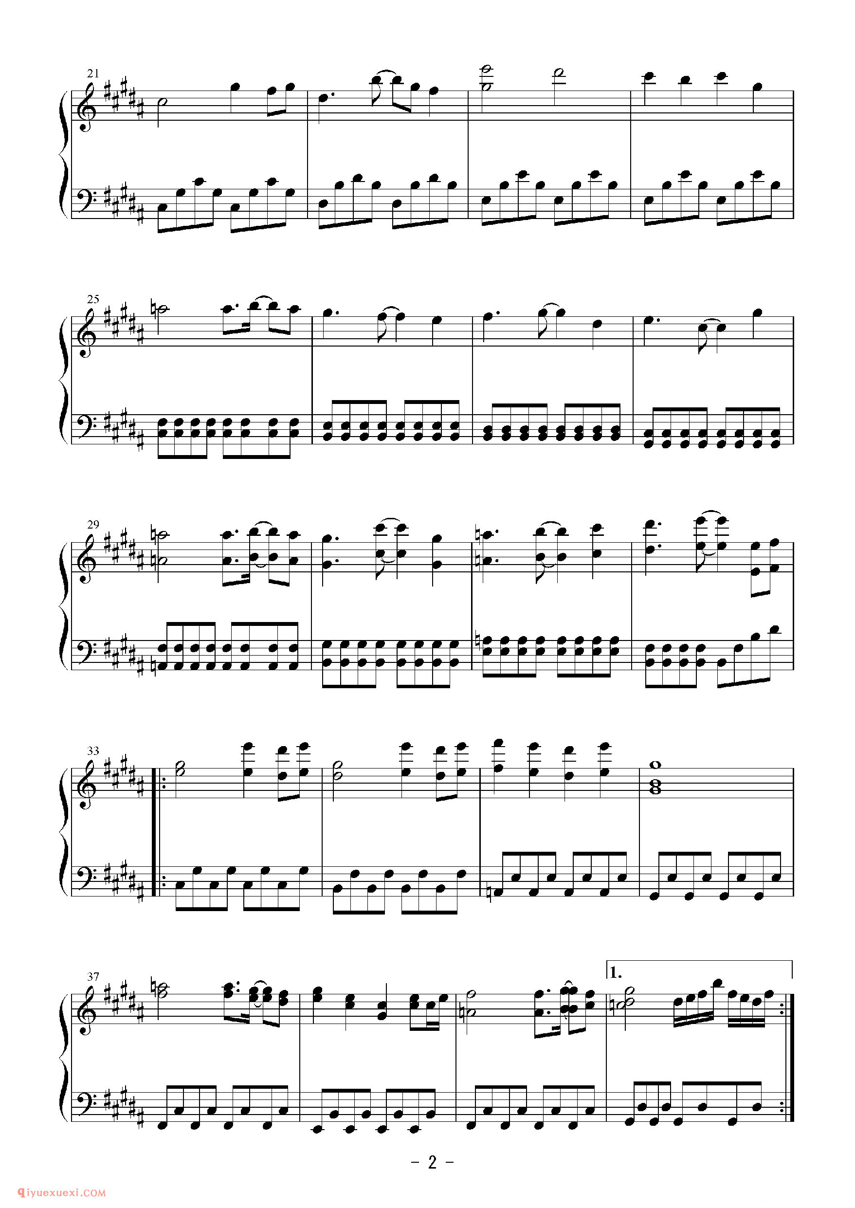 [Bosendorfer][easy][3]_懐かしき東方の血～Old World_东方(project)钢琴谱 