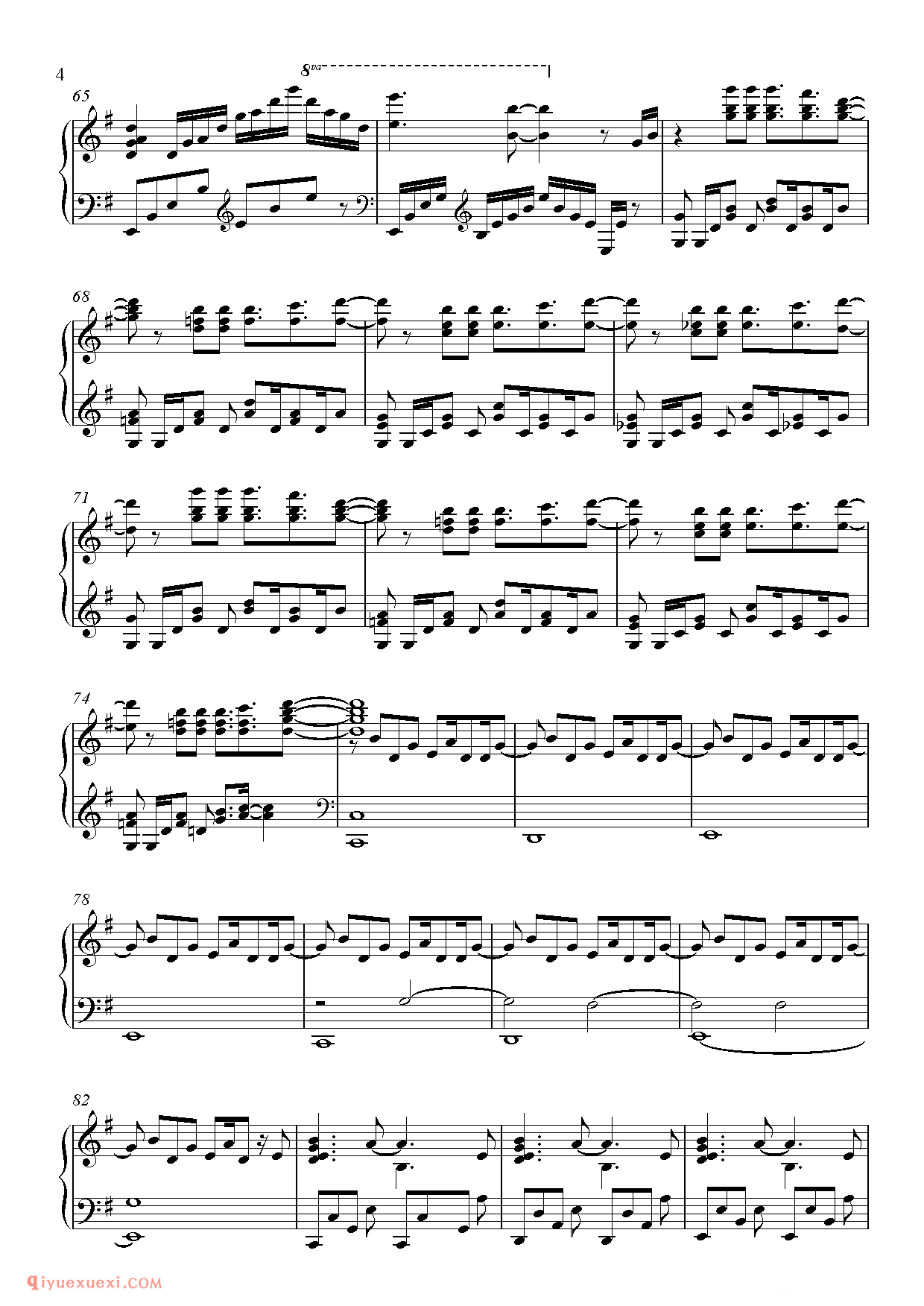 红线(2009)ost REDLINE DAY_郭迈克(Animenz)钢琴谱