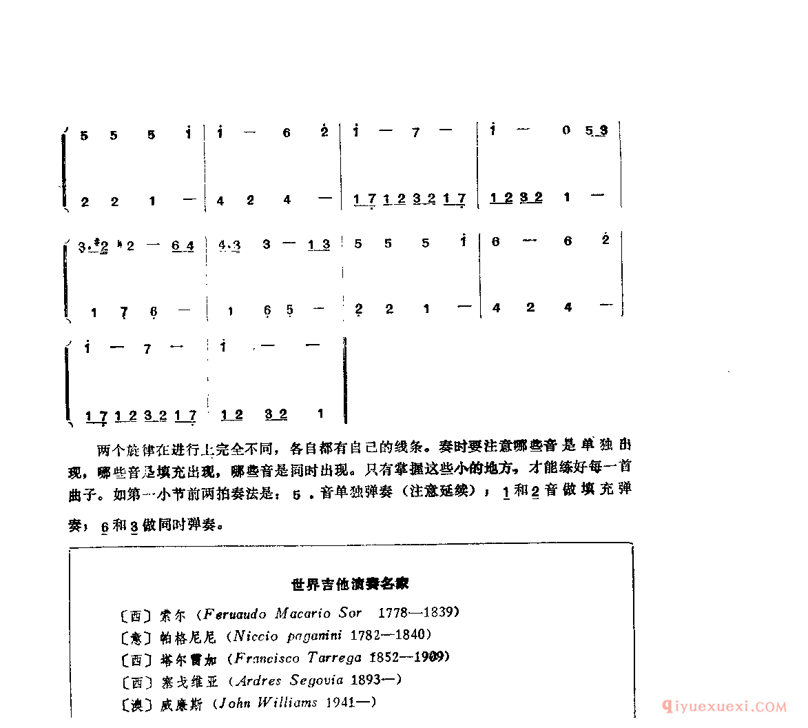 在最美丽的绿草地_德国民歌_附:世界吉他演奏名家