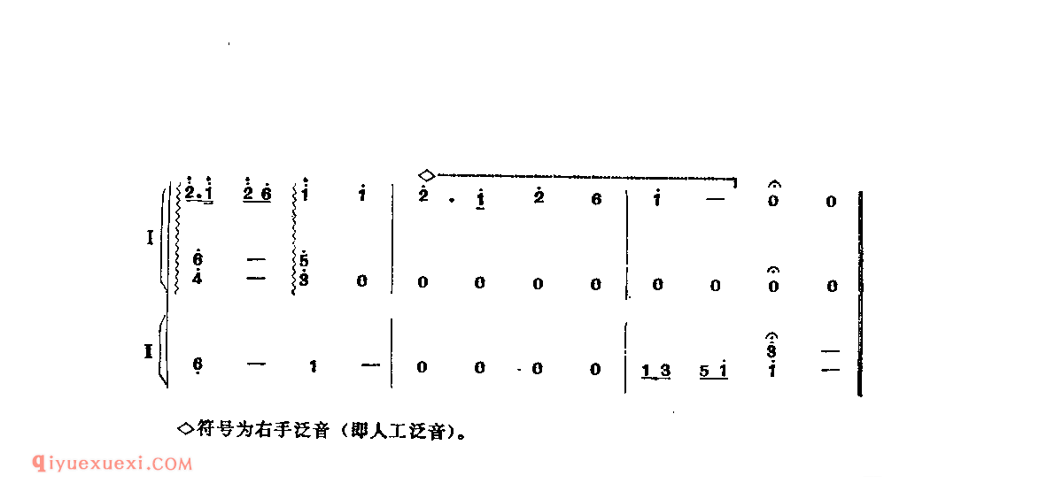 念故乡_美国民歌_吉他二重奏简谱