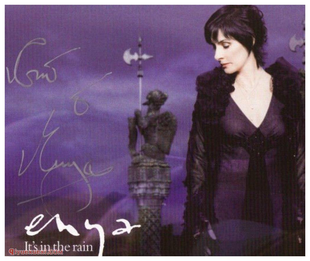 恩雅（Enya)演唱-夜幕降临(Evening falls) 