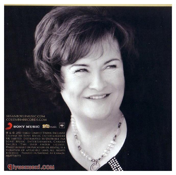 苏姗大妈（Susan Boyle）奇异恩典（amazing grace） 