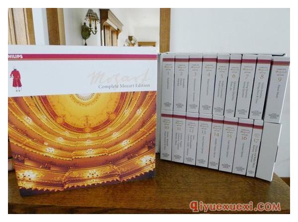 飞利浦版本（The Complete Mozart Edition），45卷、180张CD
