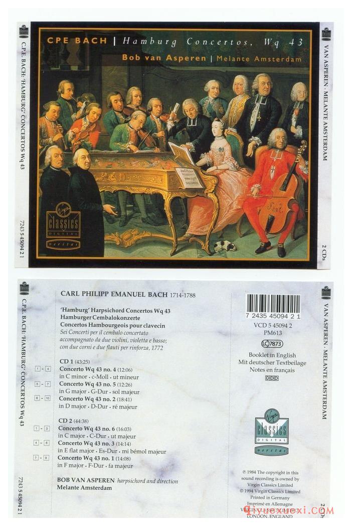 巴赫全集173CD大全免费下载(Bach - Discography The Complete Works 173CD)