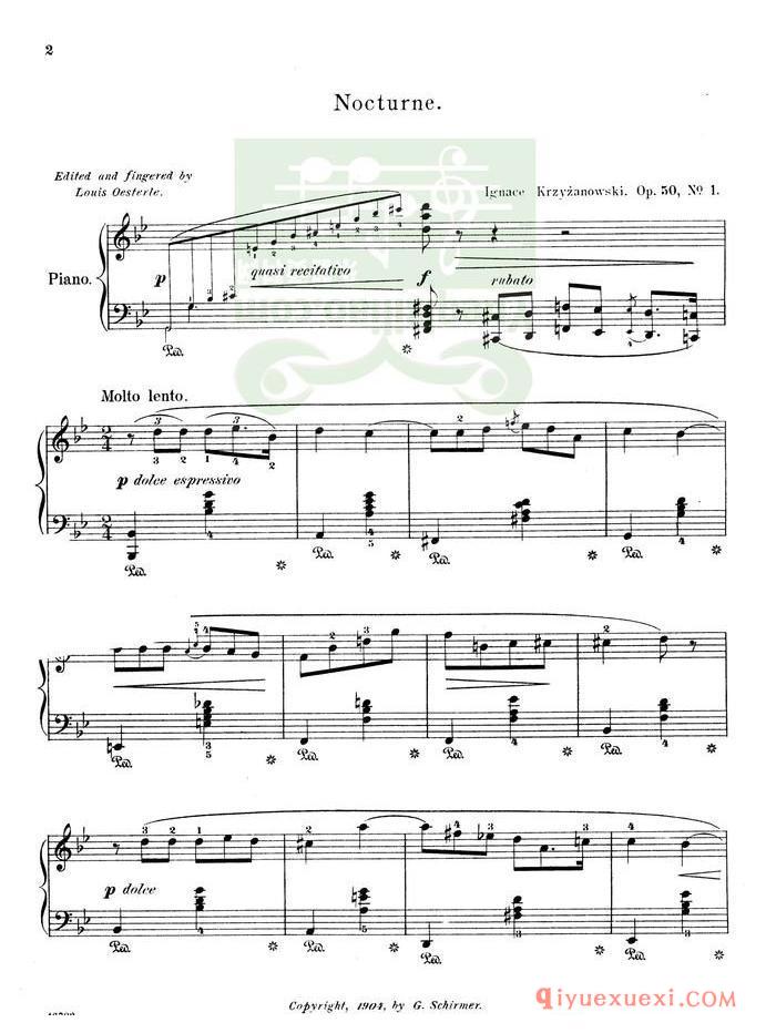 PDF钢琴谱下载 | 斯拉夫钢琴音乐专辑 波希米亚和斯拉夫作曲家的37首钢琴曲 原版电子书